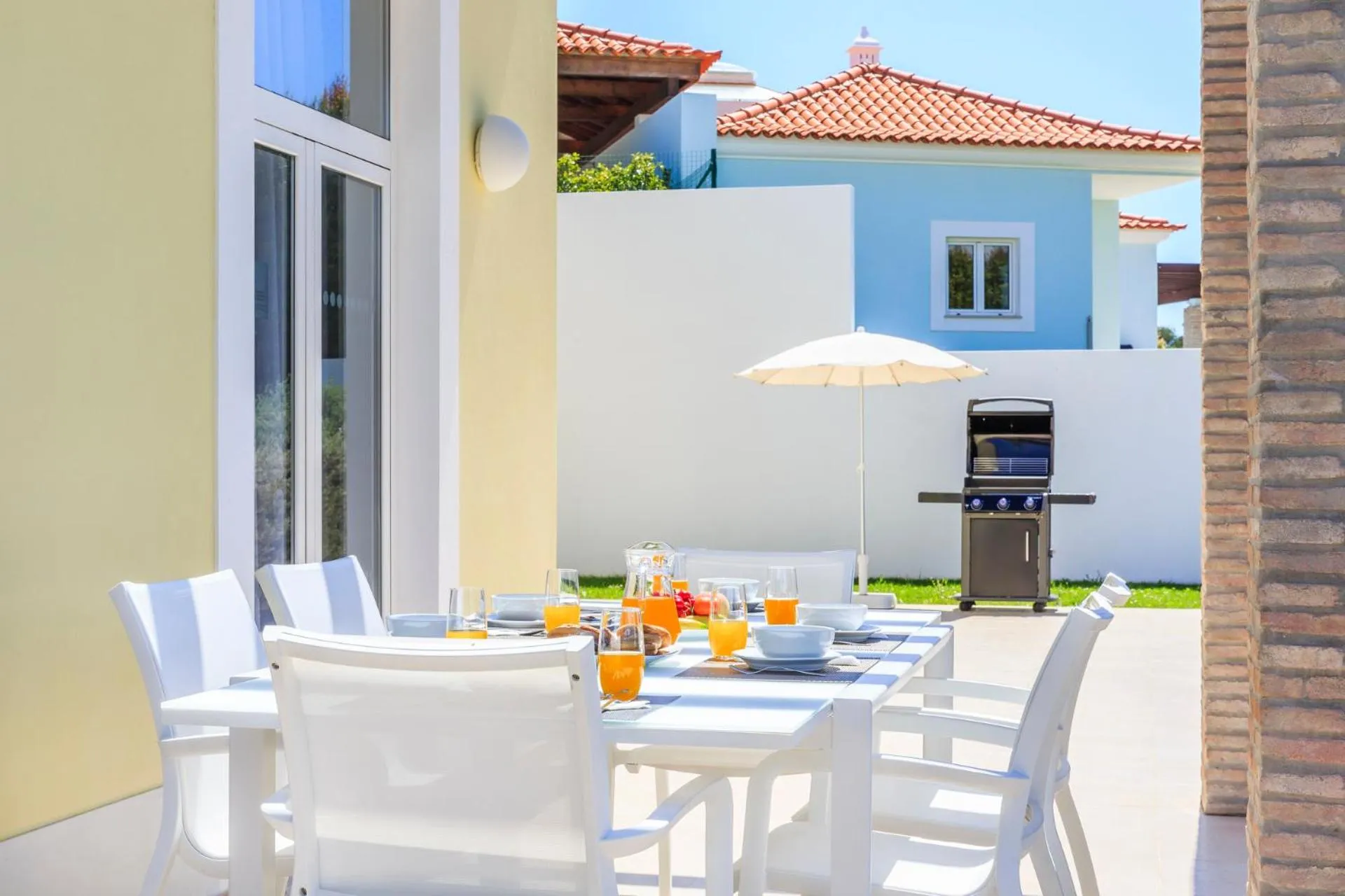 Patio in Eden Villas & Apartments