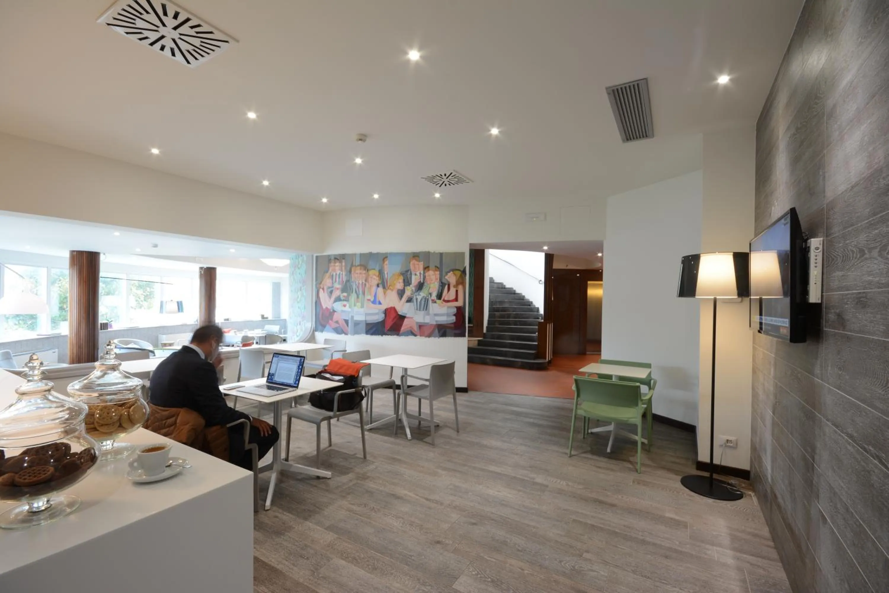 Lounge or bar in Hotel Napoleon