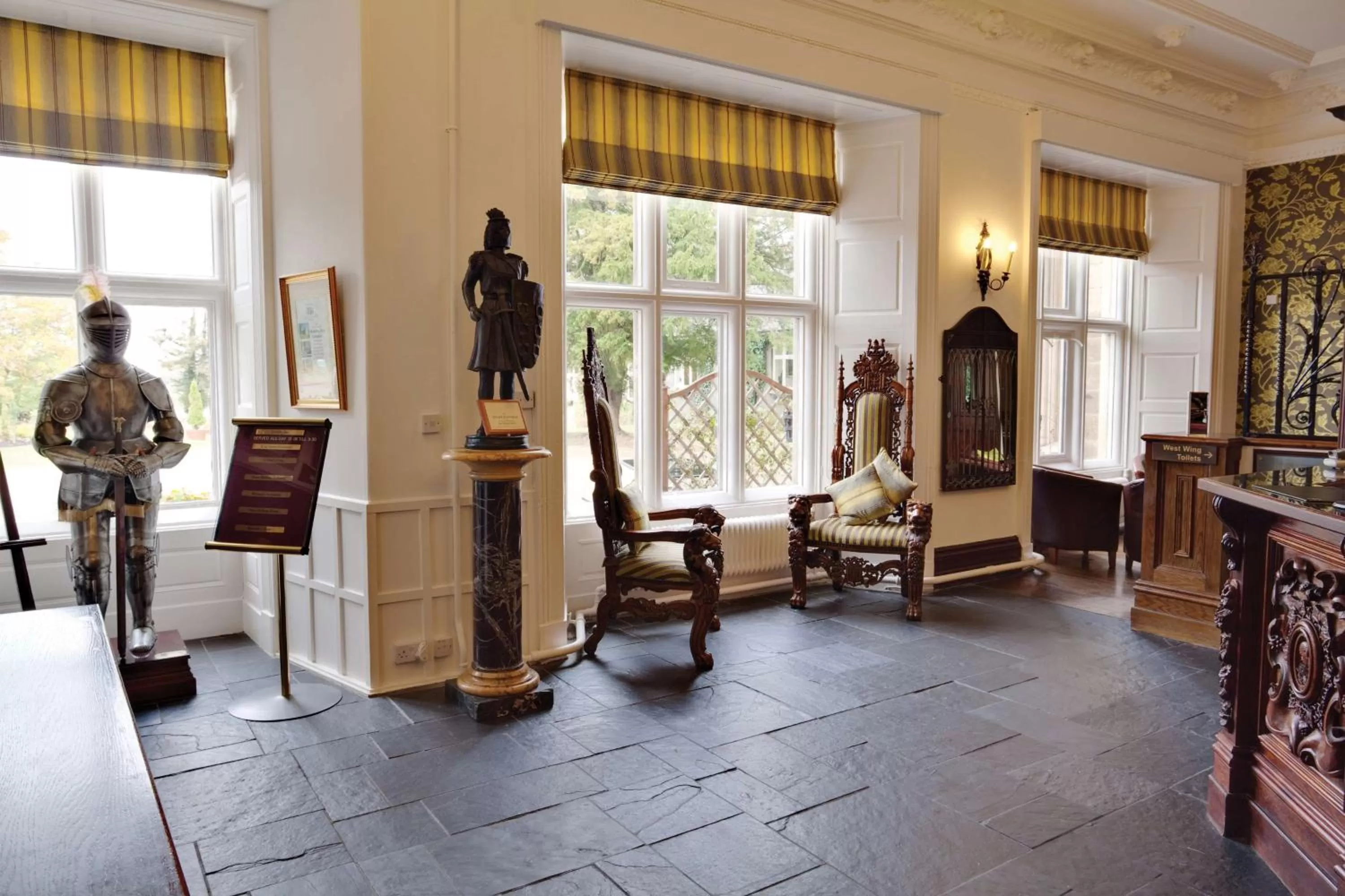 Lobby or reception in Walworth Castle Hotel, BW Signature Collection