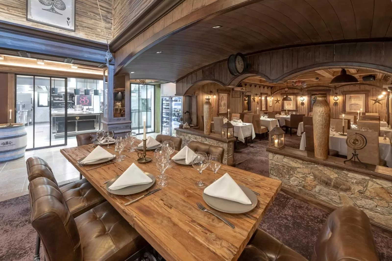 Restaurant/places to eat in Hotel La Chaudanne