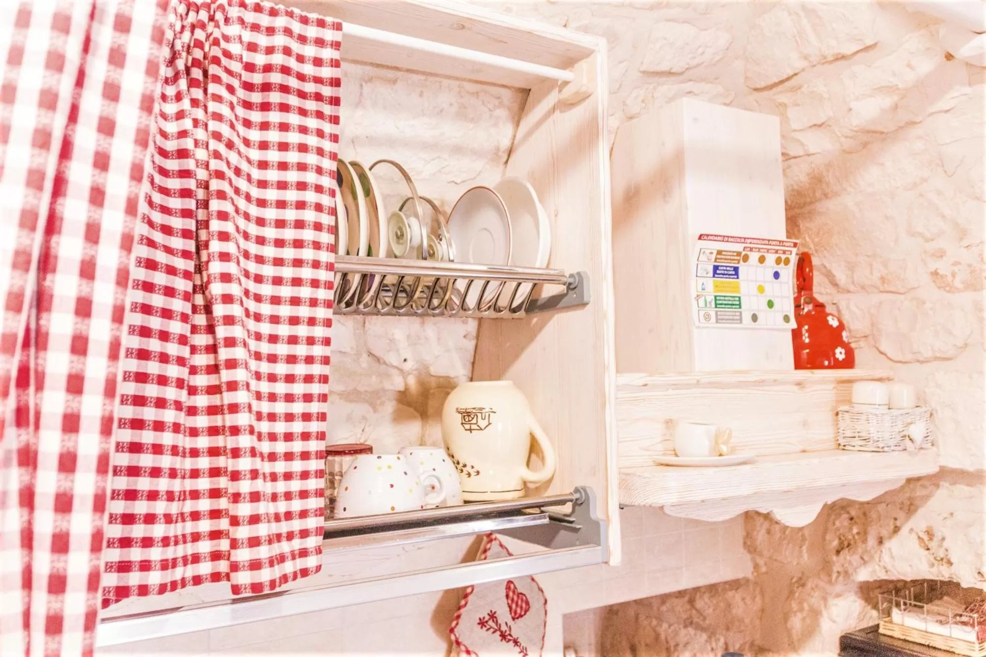 Kitchen or kitchenette in Trulli Donna Isabella