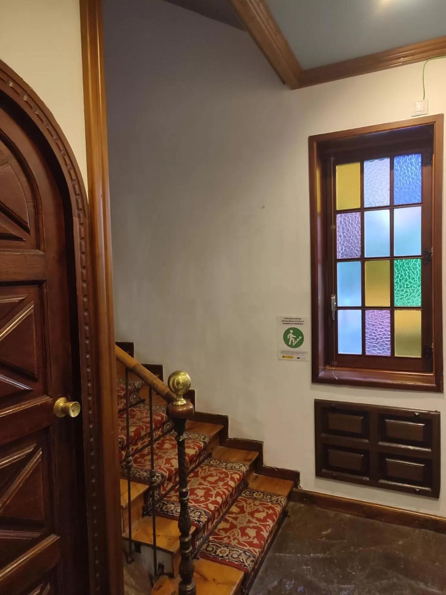 Seating area in Conde Aznar