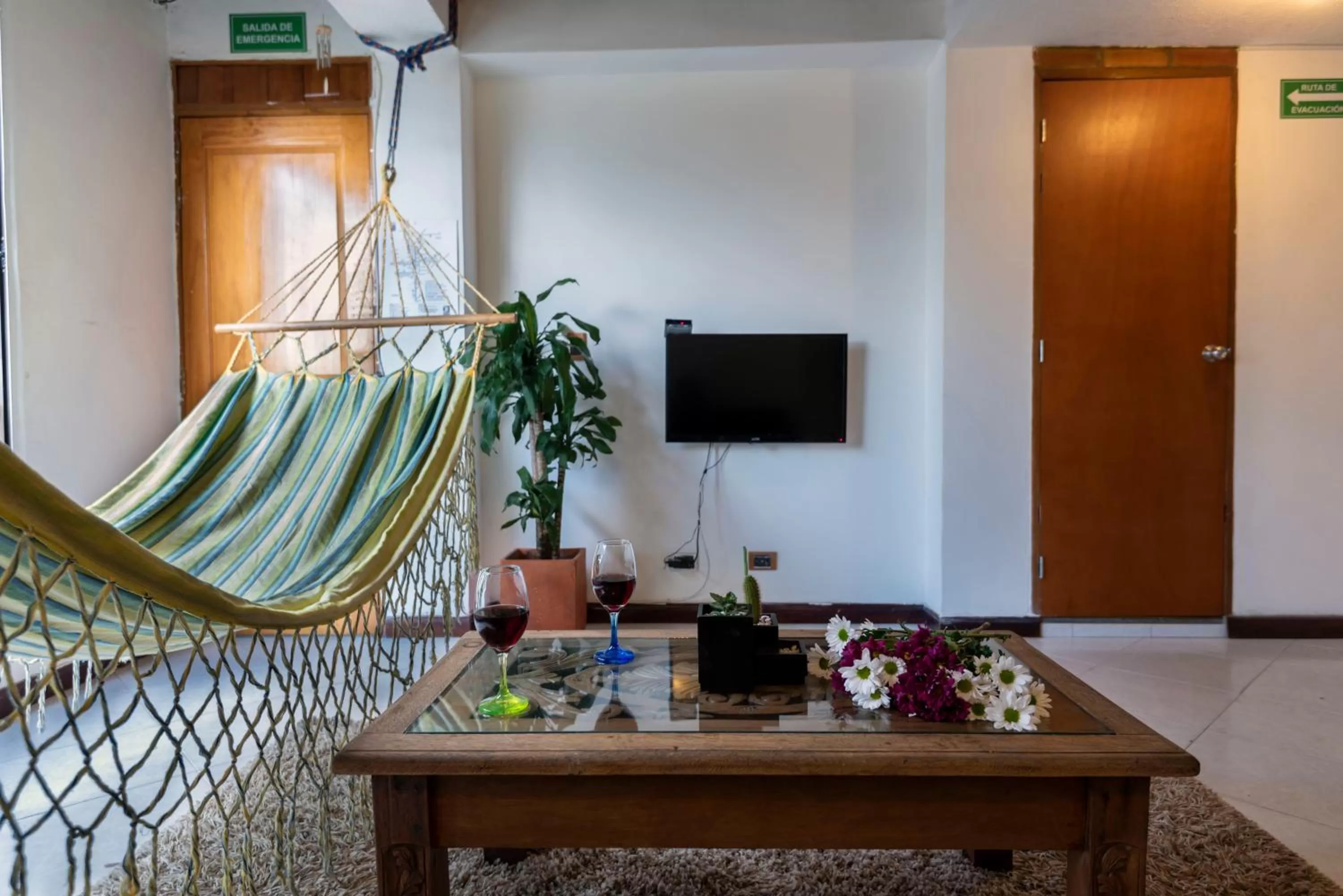 TV and multimedia in Poblado Guest House