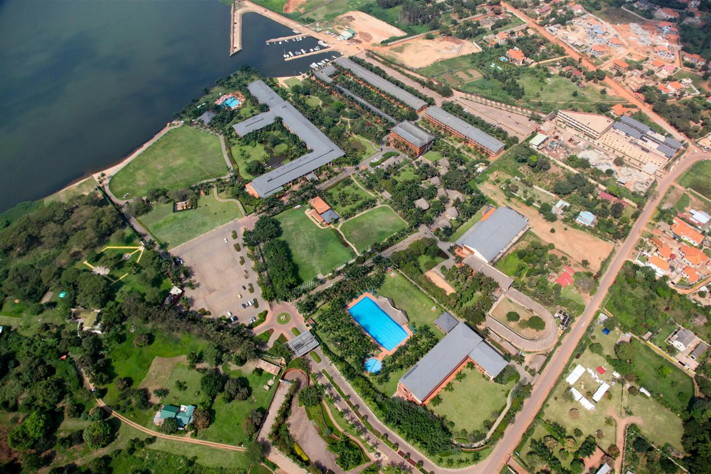 Bird's eye view in Speke Resort and Conference Center