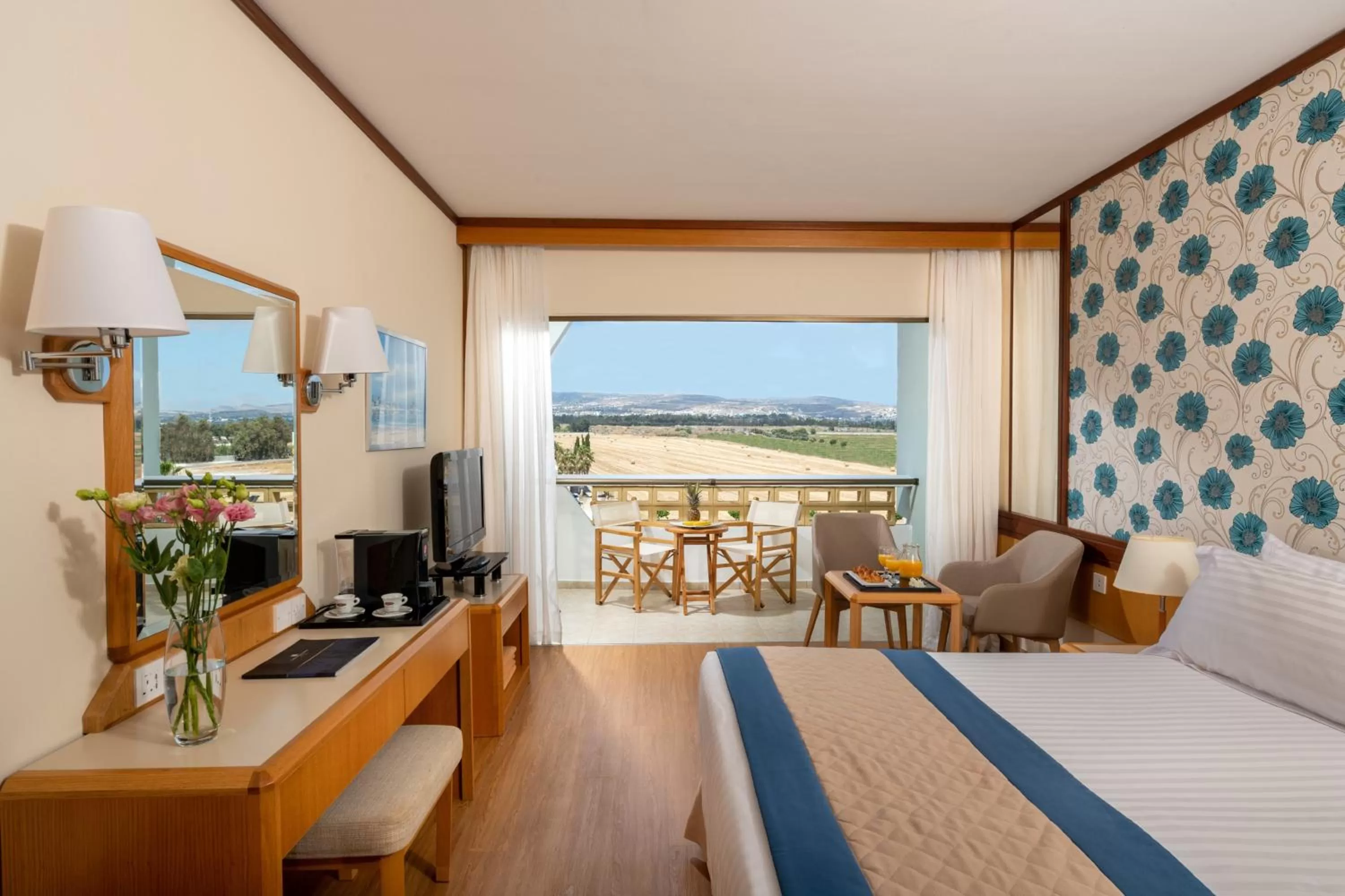 Superior Double Room with Land View in Constantinou Bros Athena Royal Beach Hotel