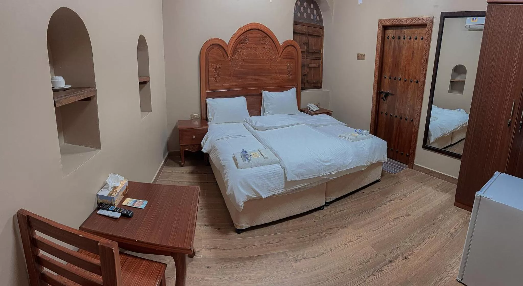 Bed in Nizwa Heritage Inn