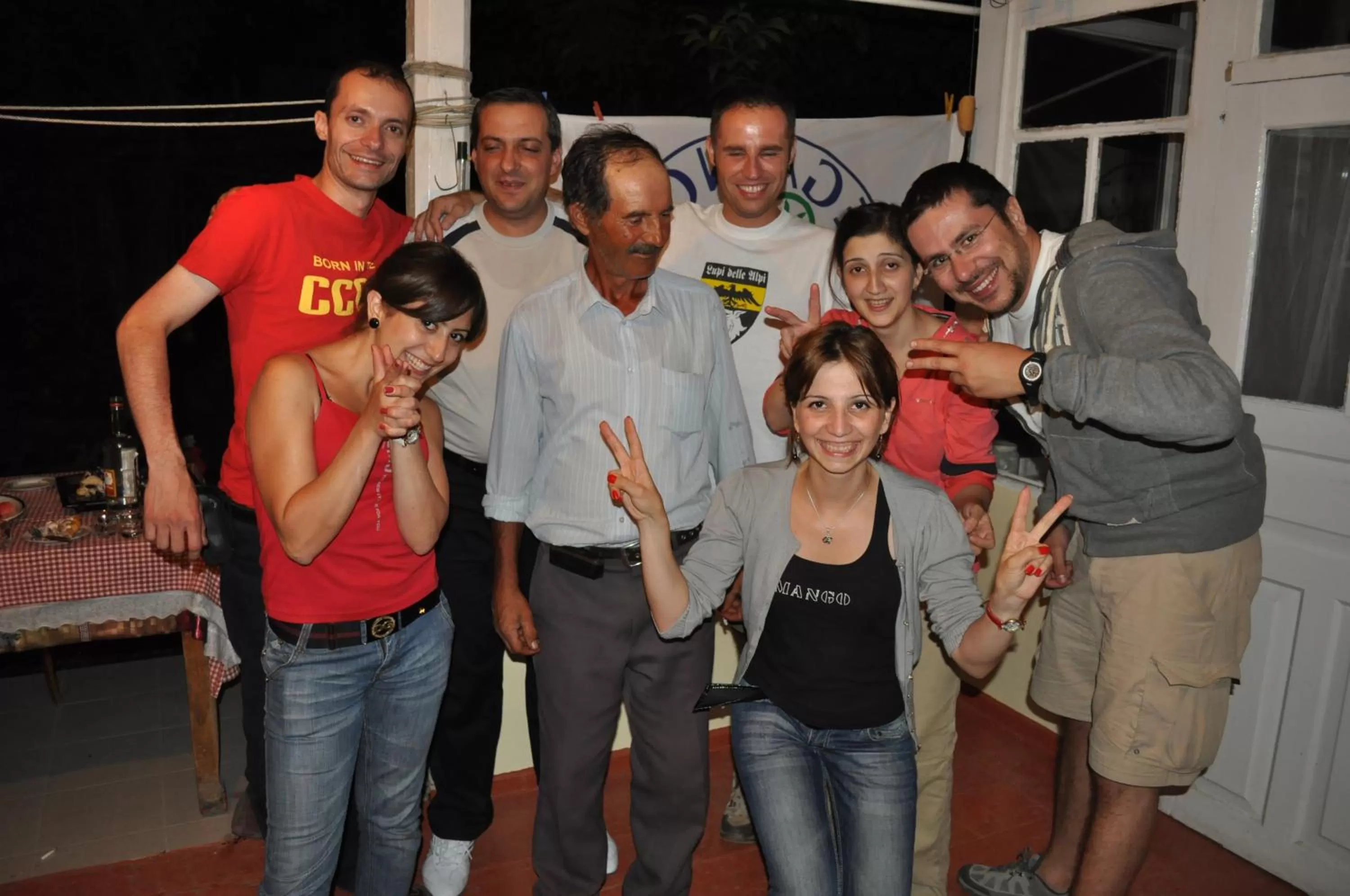 group of guests in Ruzanna's Bed & Breakfast
