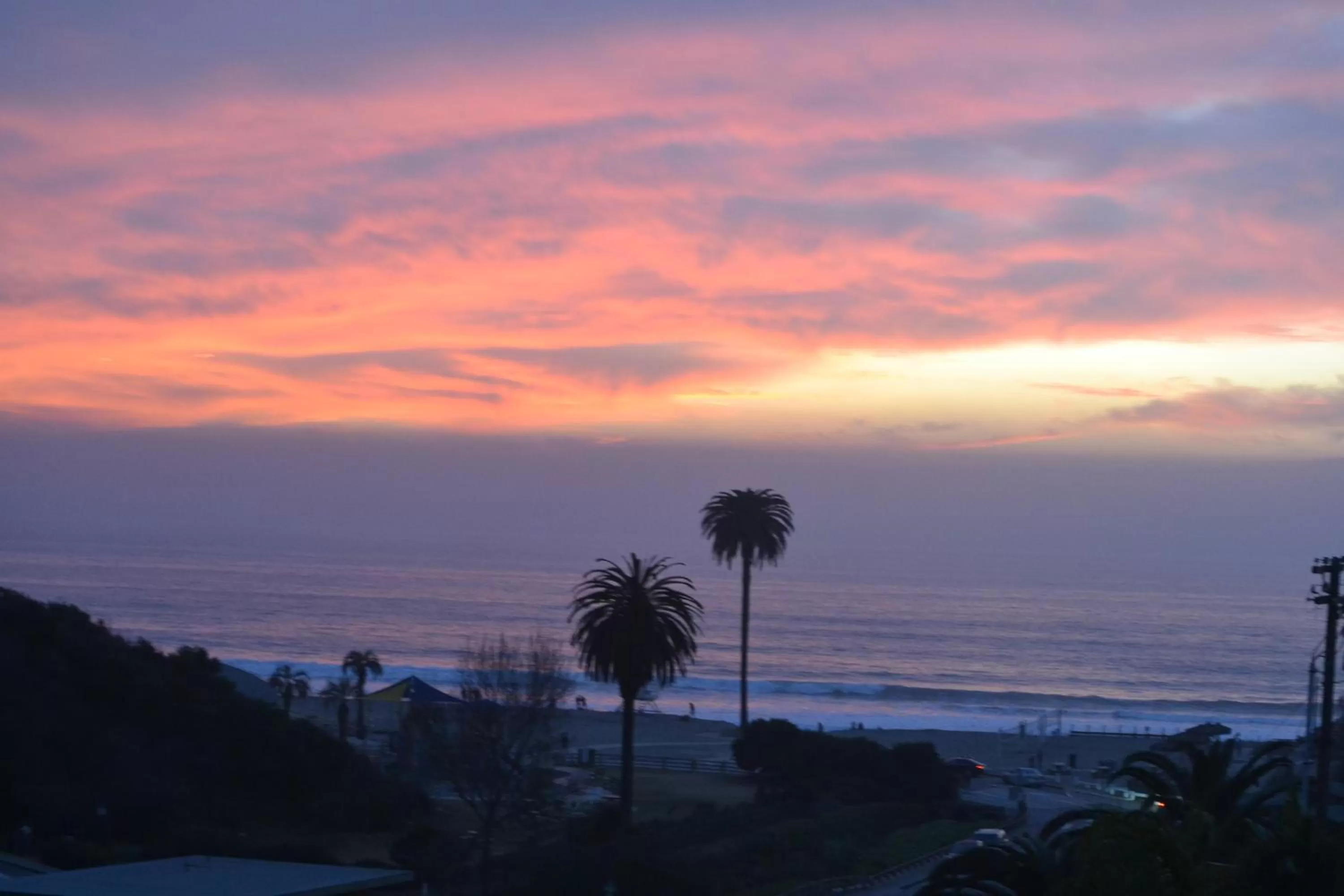 Sea view in Moonlight Beach Motel