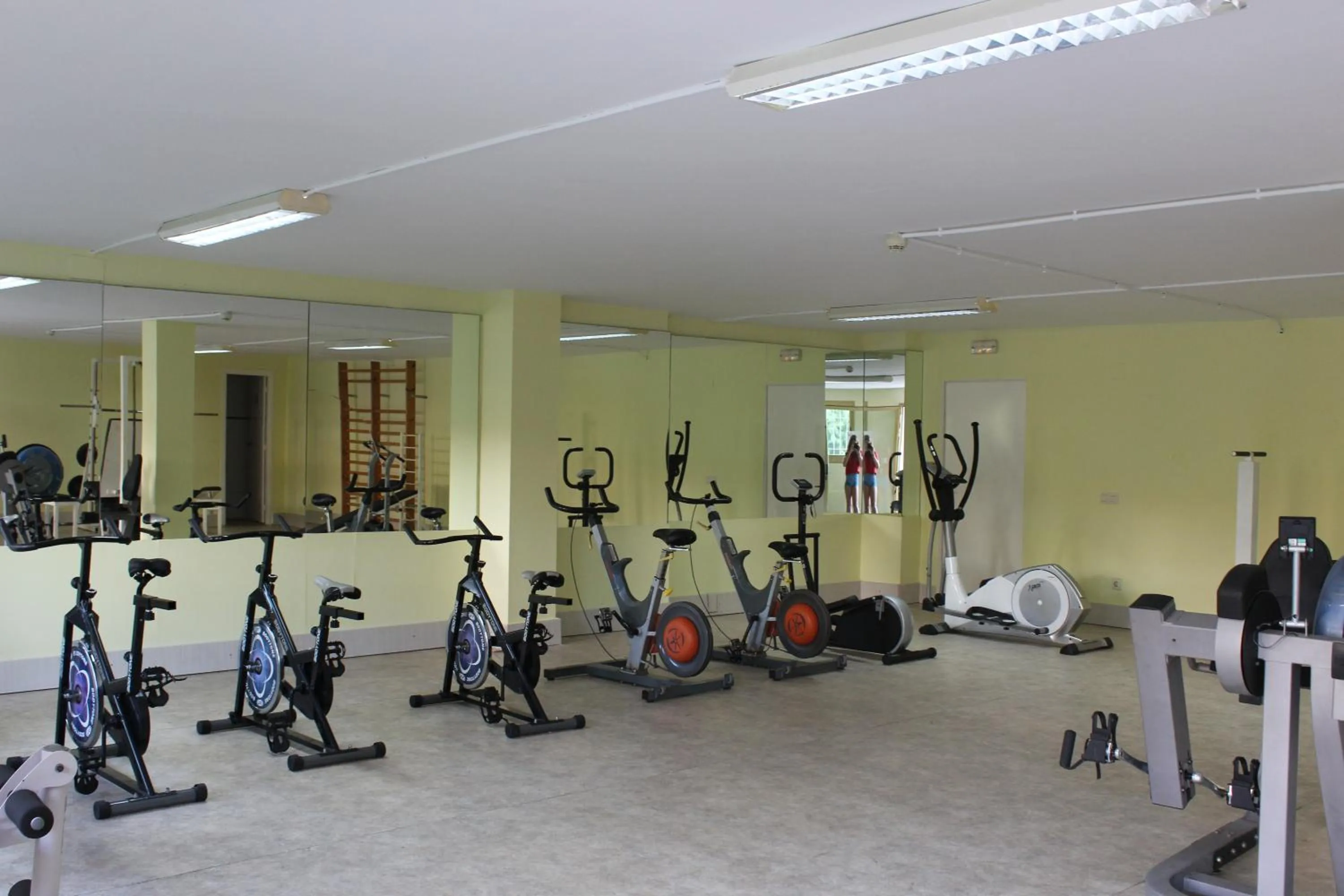 Fitness centre/facilities in Hotel Esplendid