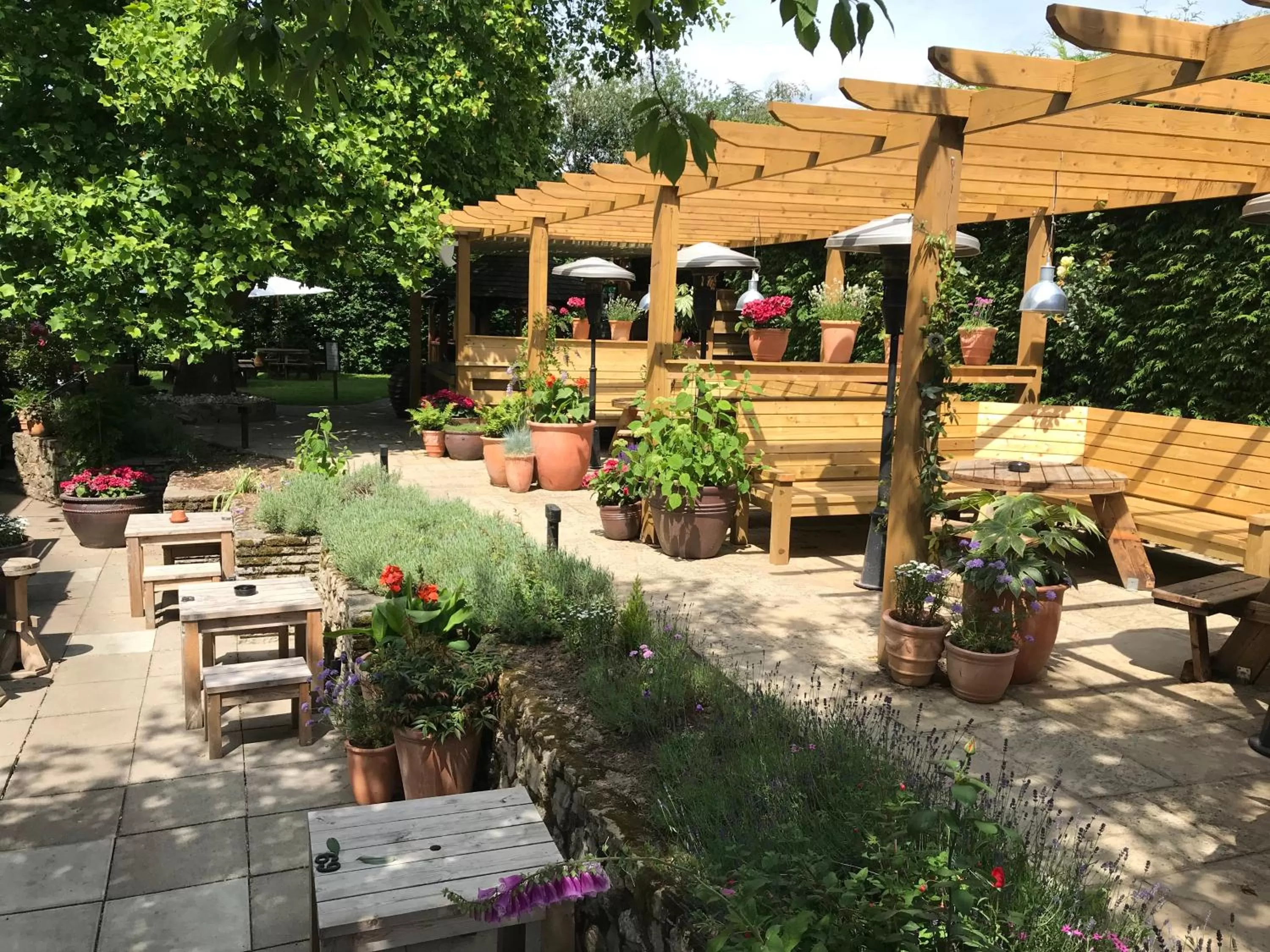 Garden in The Carpenters Arms