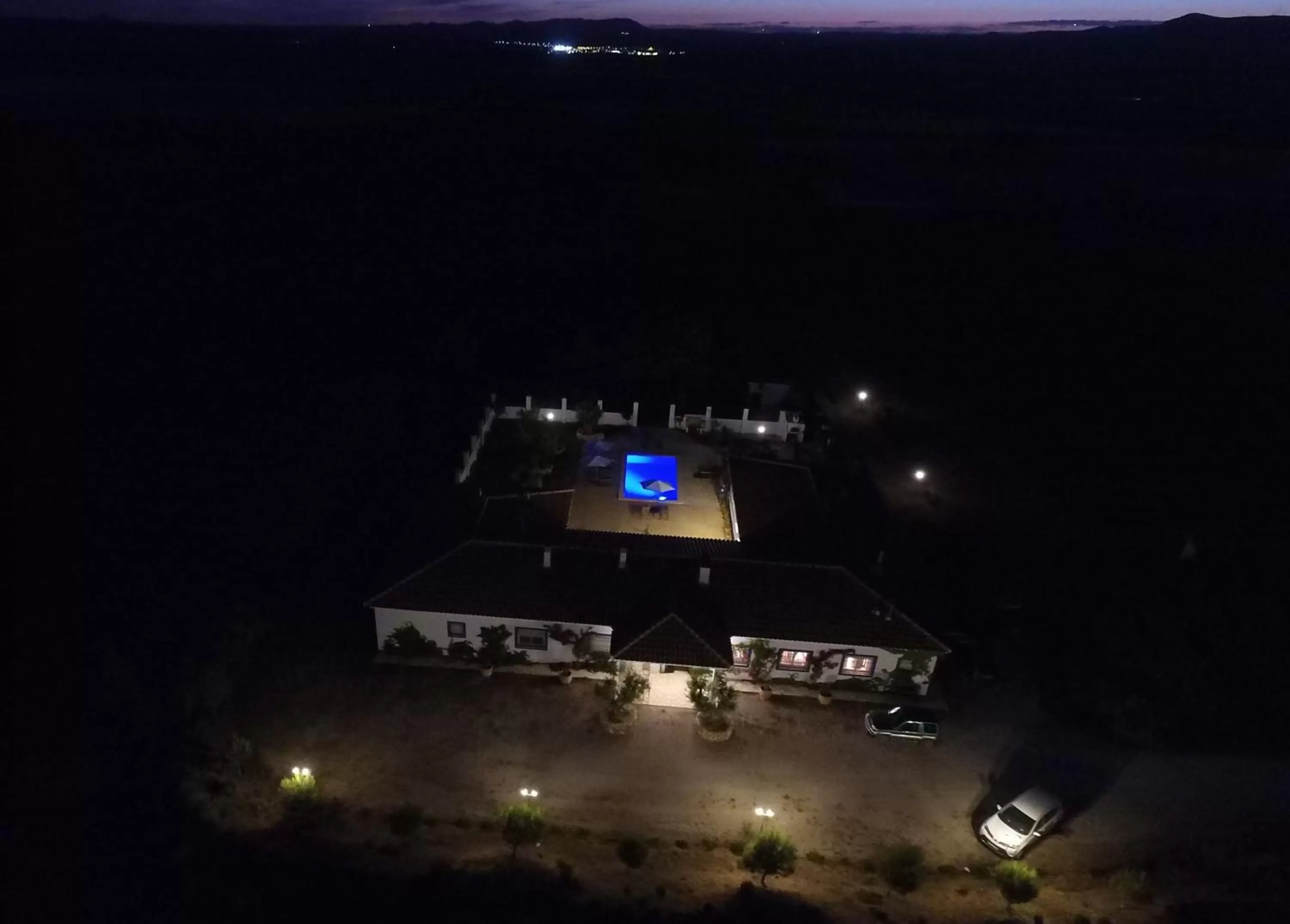 Bird's eye view in Finca El Romeral