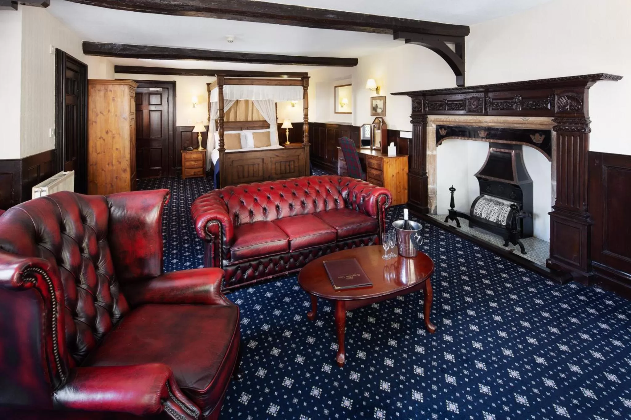 Bedroom in Bagdale Hall