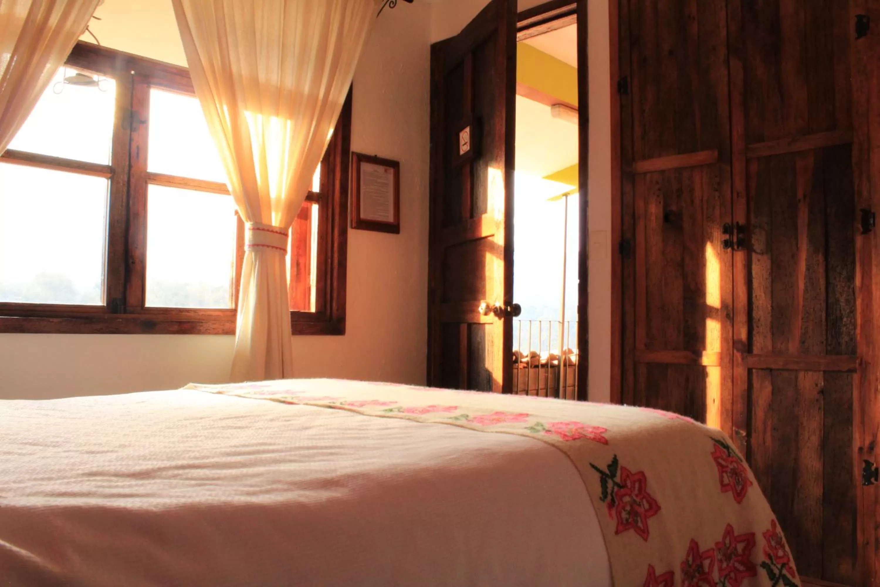 Bed in Hotel San Jorge