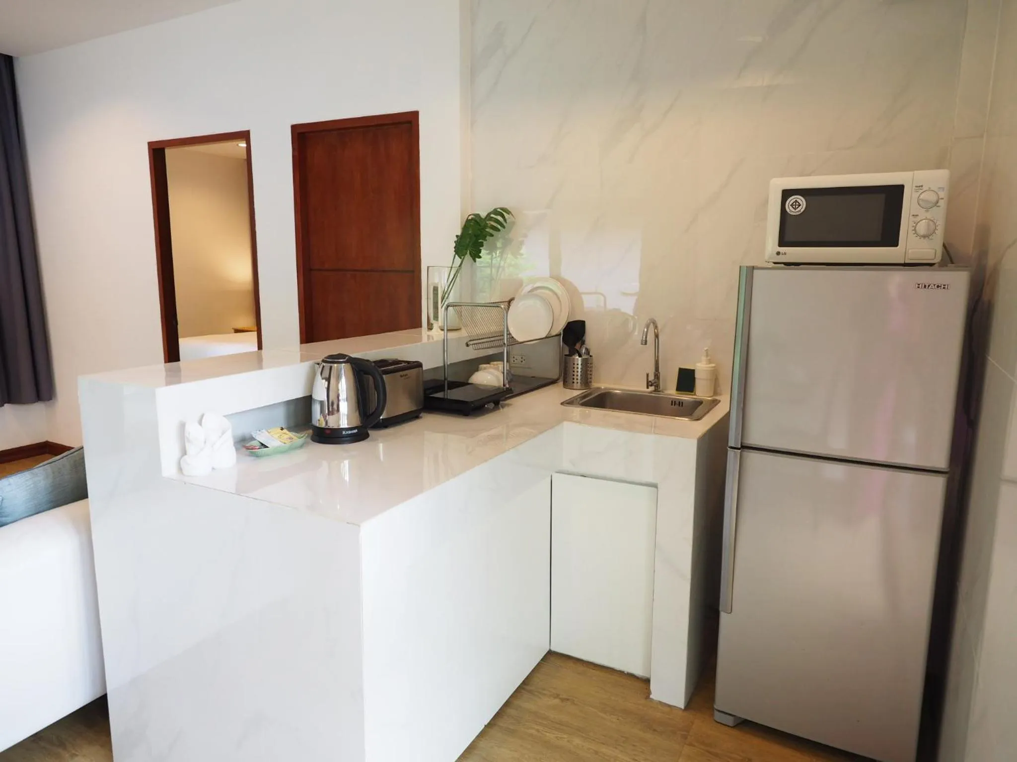 Kitchen or kitchenette in Samui Garden Home