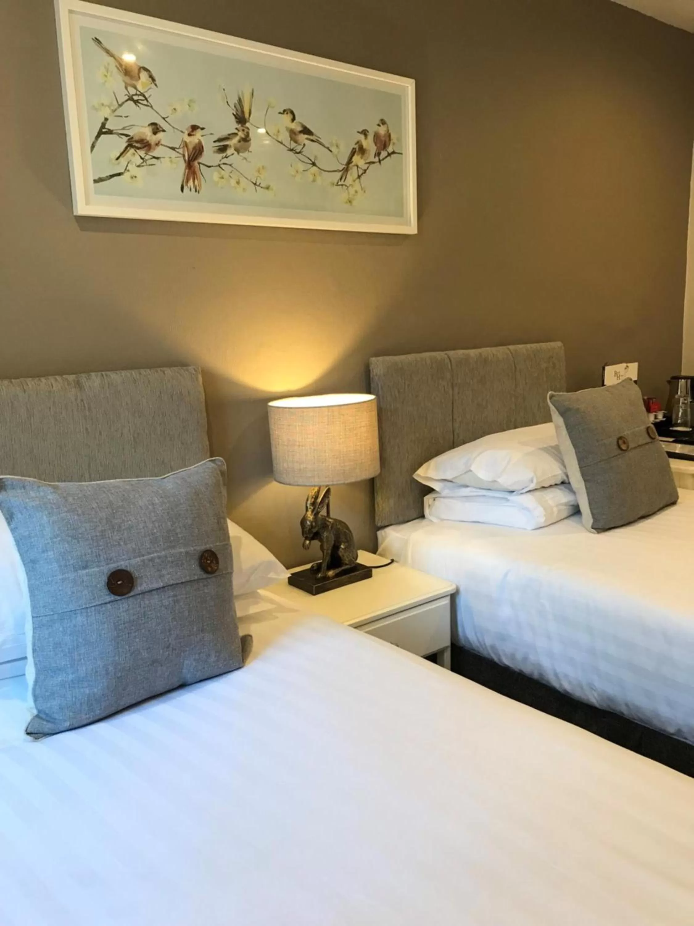 Bed in Black Horse Hotel