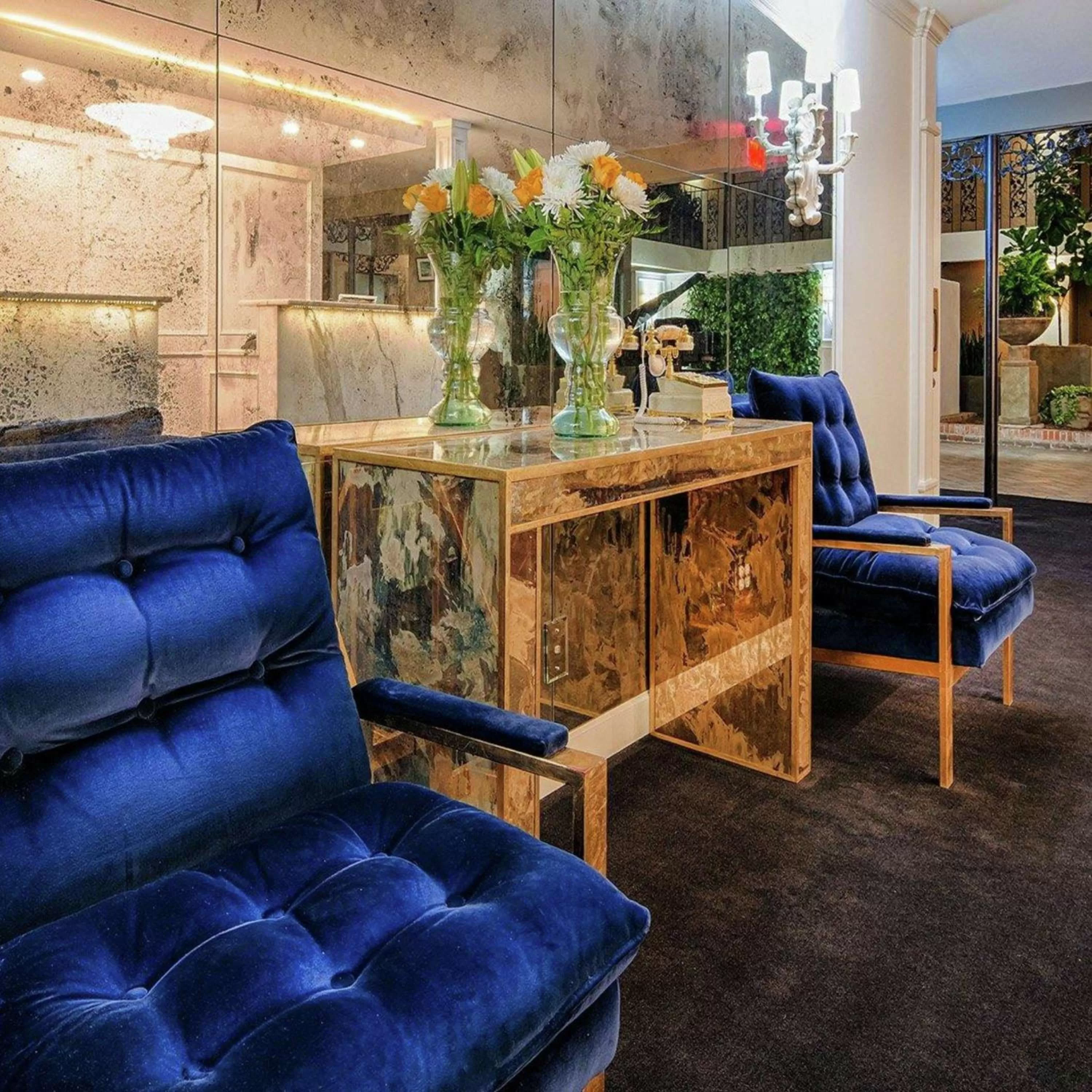 Lobby or reception in The Burgundy Hotel, Tapestry Collection by Hilton