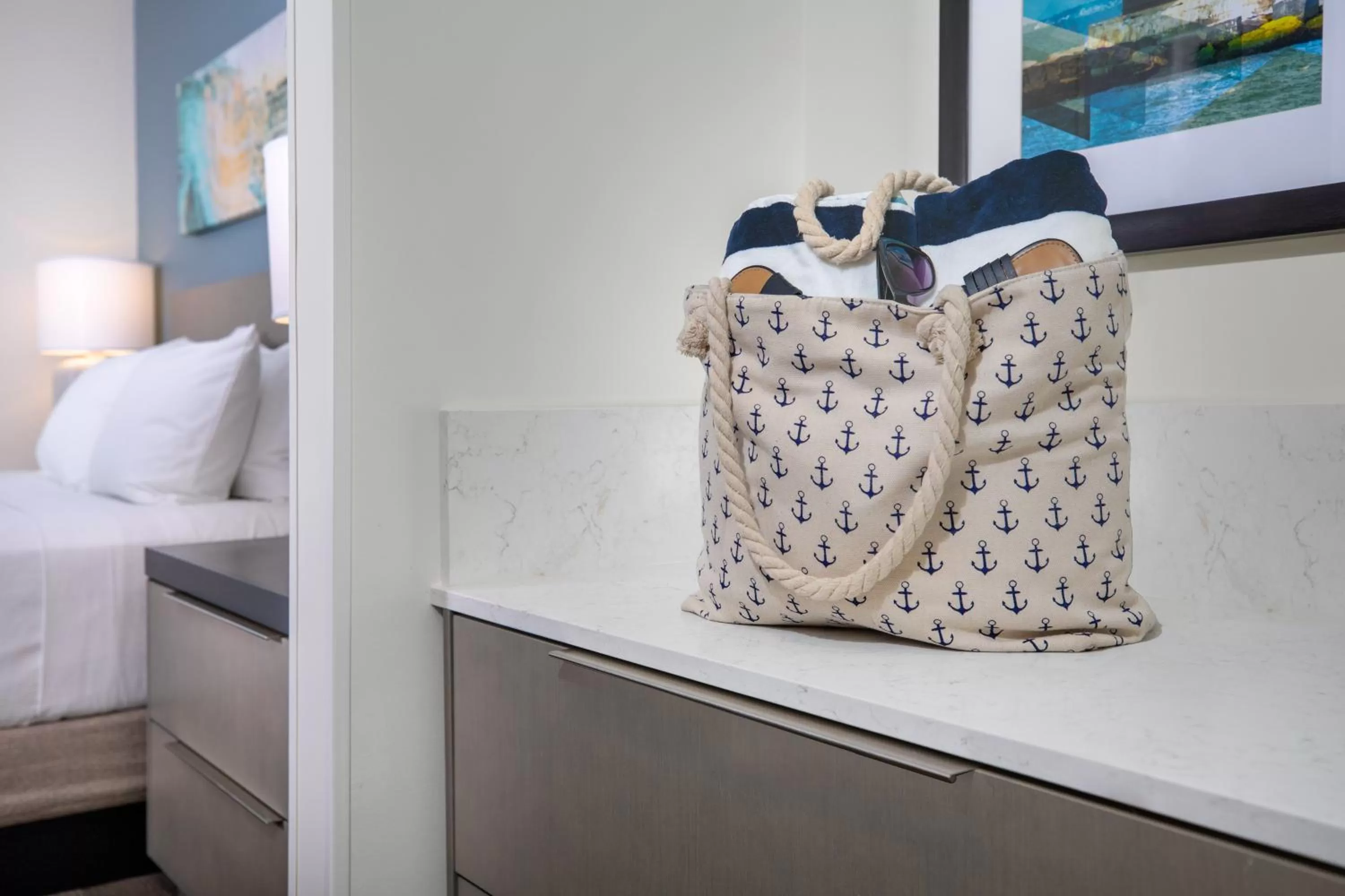 Bedroom, Bed in Hyatt House Lewes Rehoboth Beach