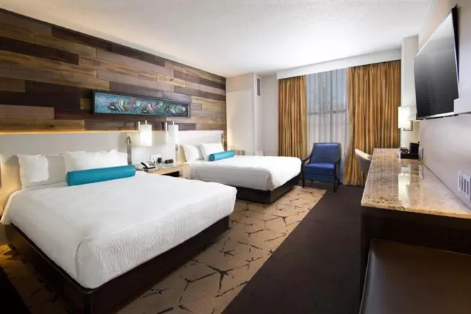 Bed in Chukchansi Gold Resort & Casino