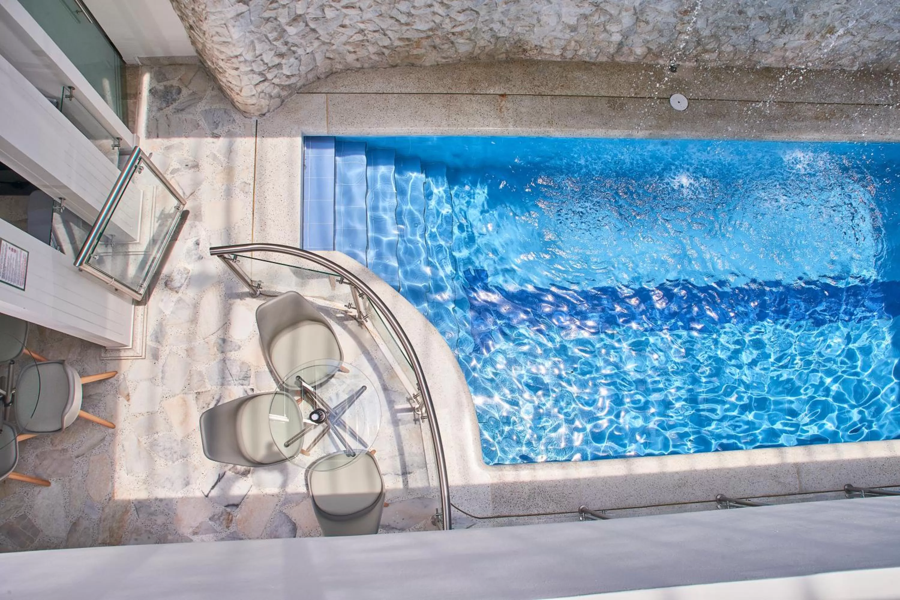 Pool view in Casa Esmeralda Hotel Boutique