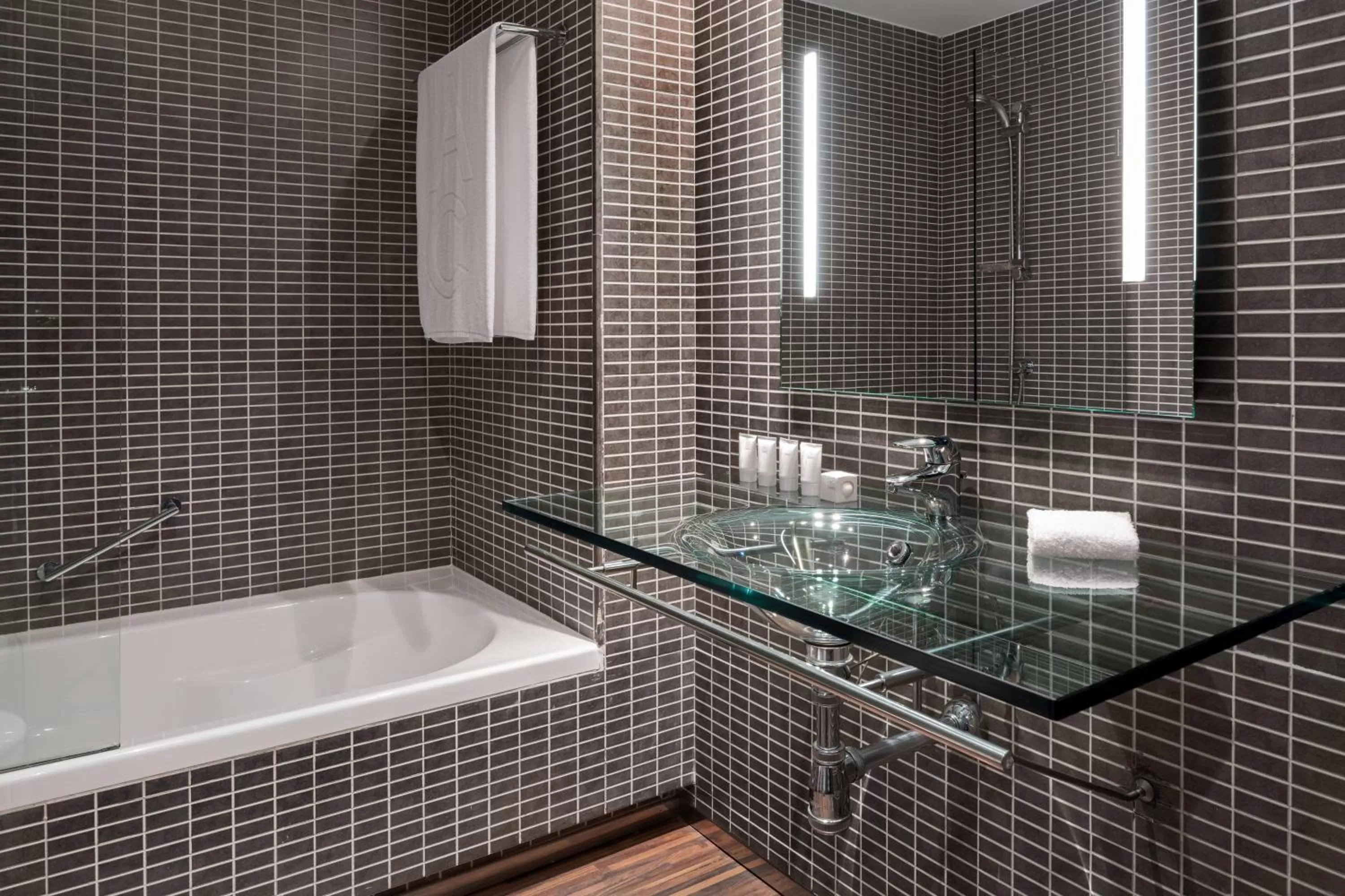 Bathroom in AC Hotel San Sebastián de los Reyes by Marriott