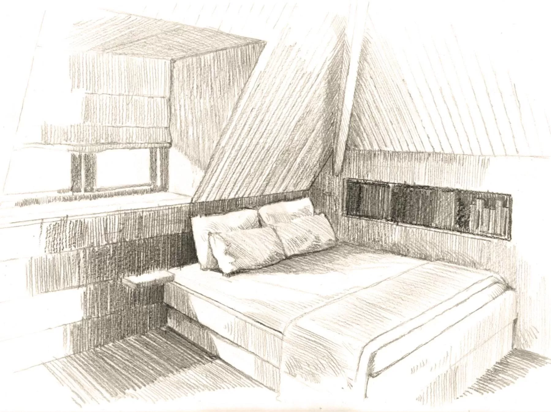 Bed in de Wever Lodge