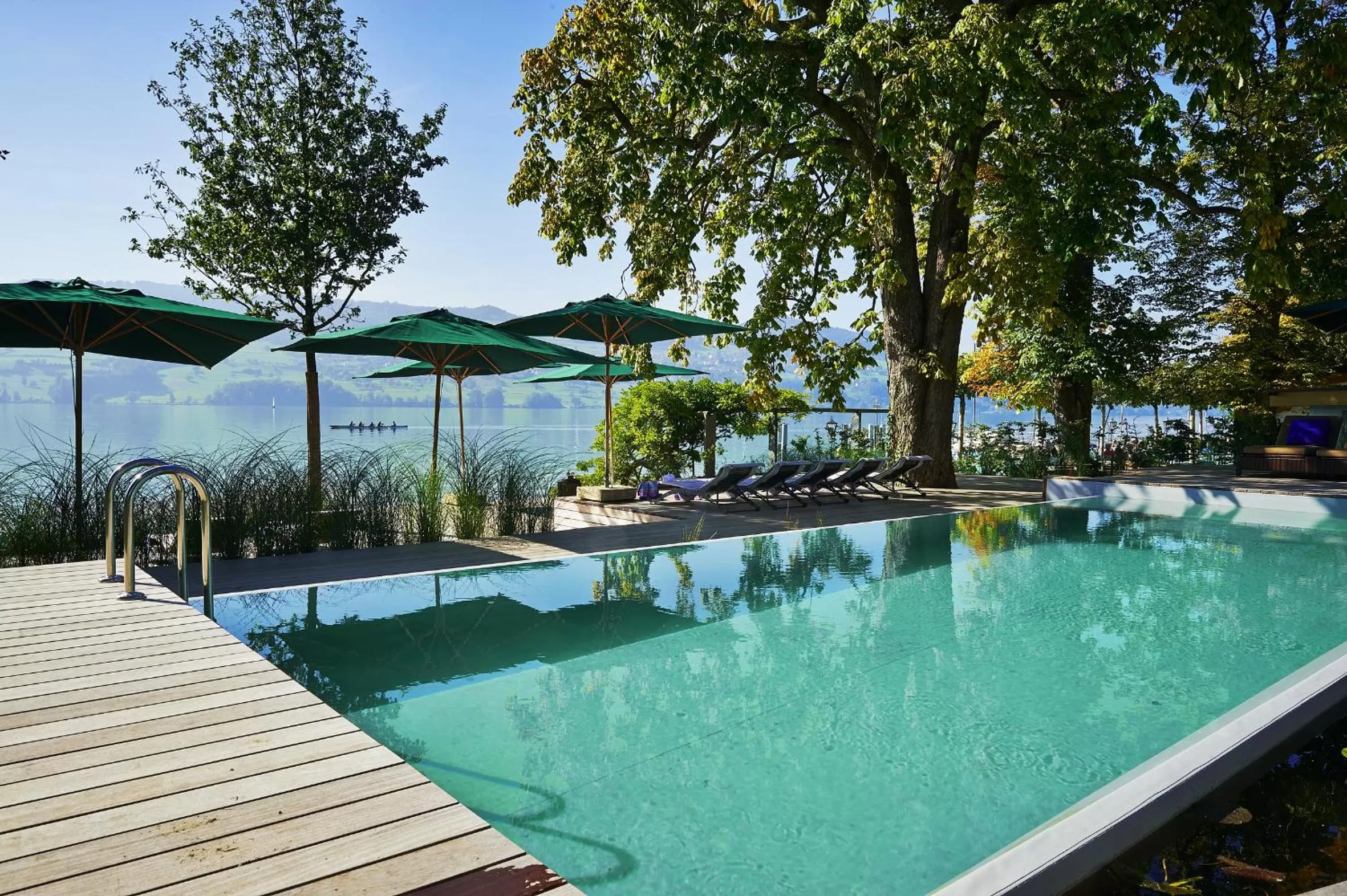 Swimming pool in Seerose Resort & Spa