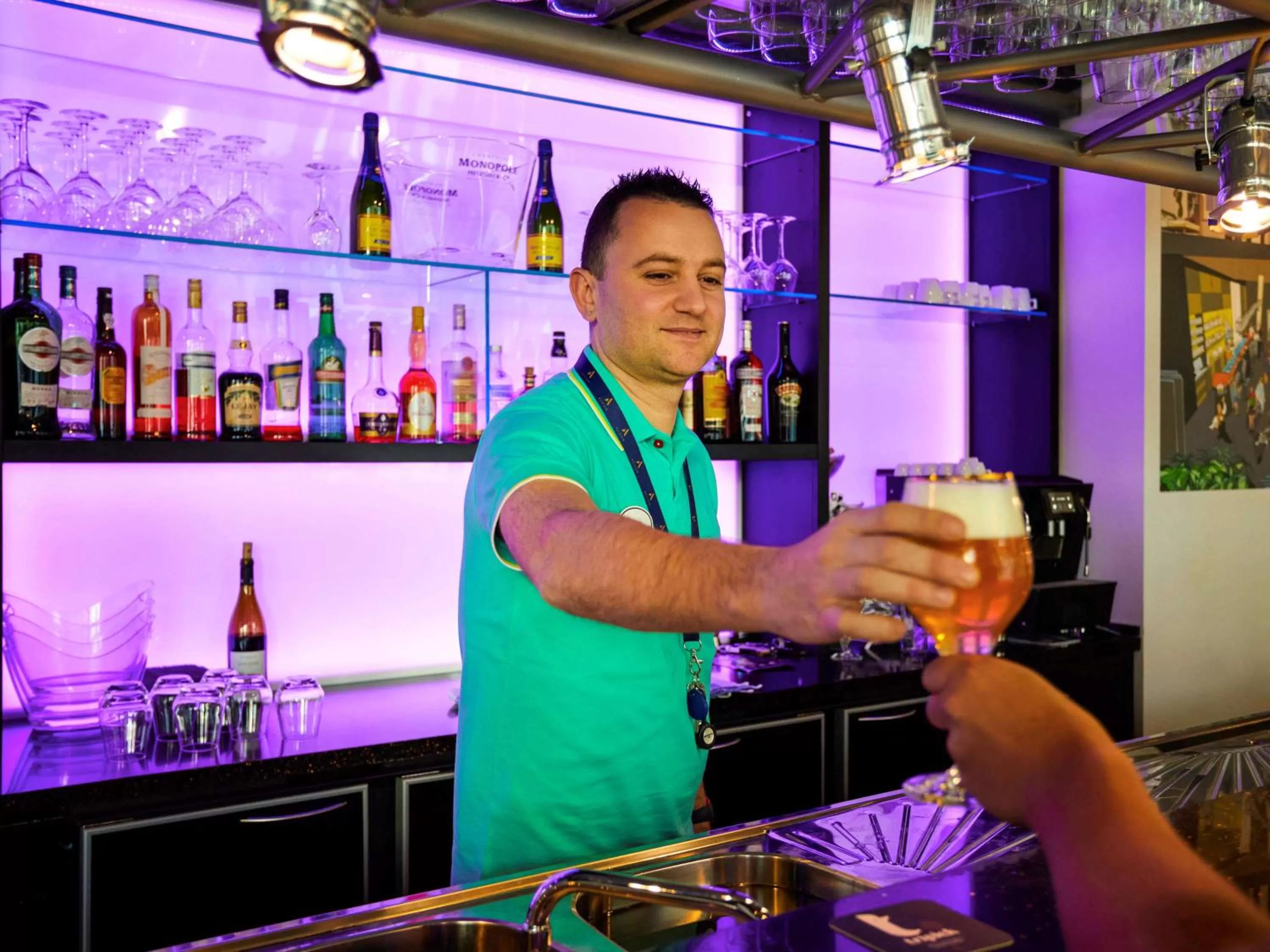 Lounge or bar in ibis Styles Liege Guillemins