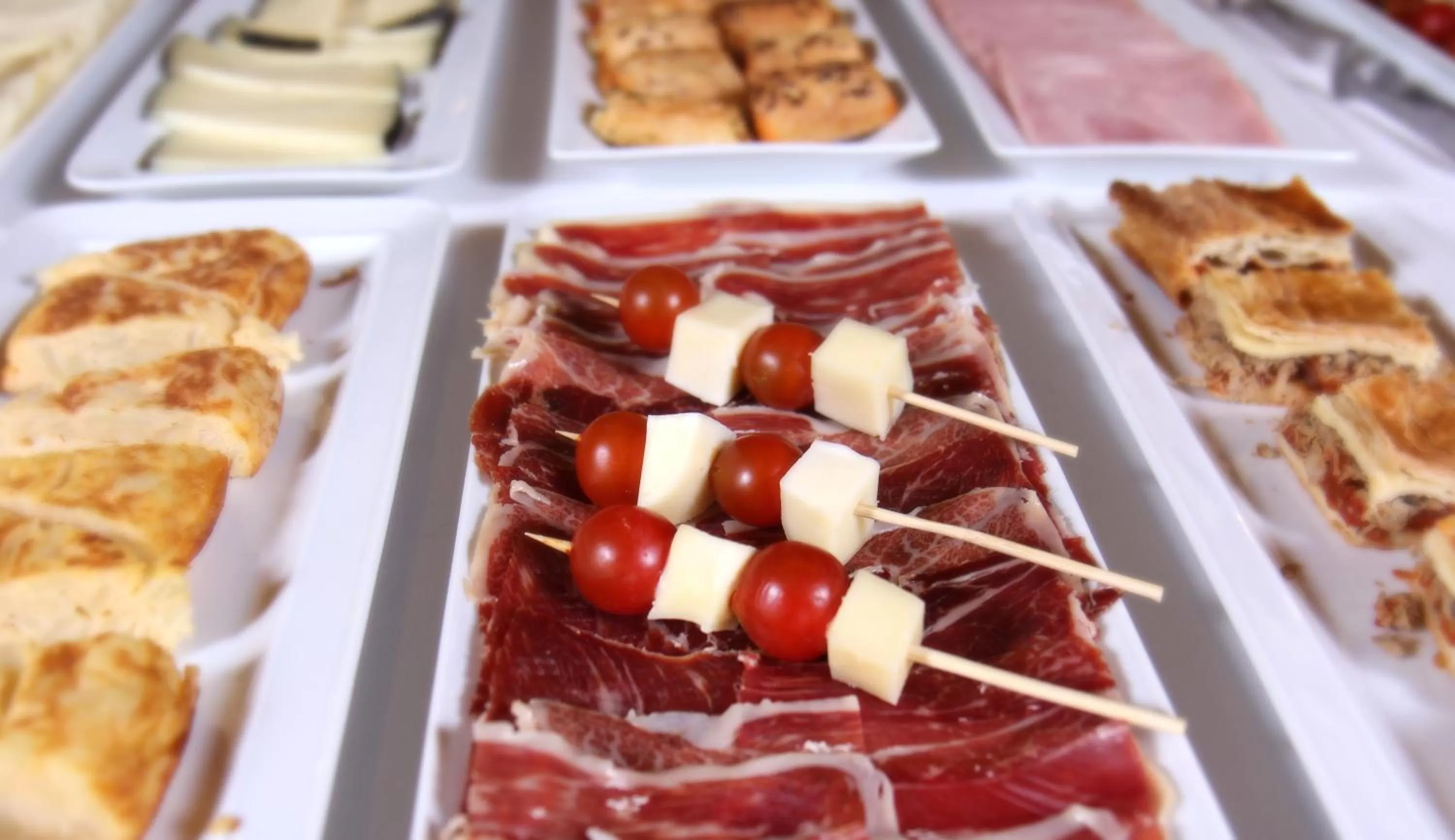 Food close-up in Hospederia de Santo Domingo