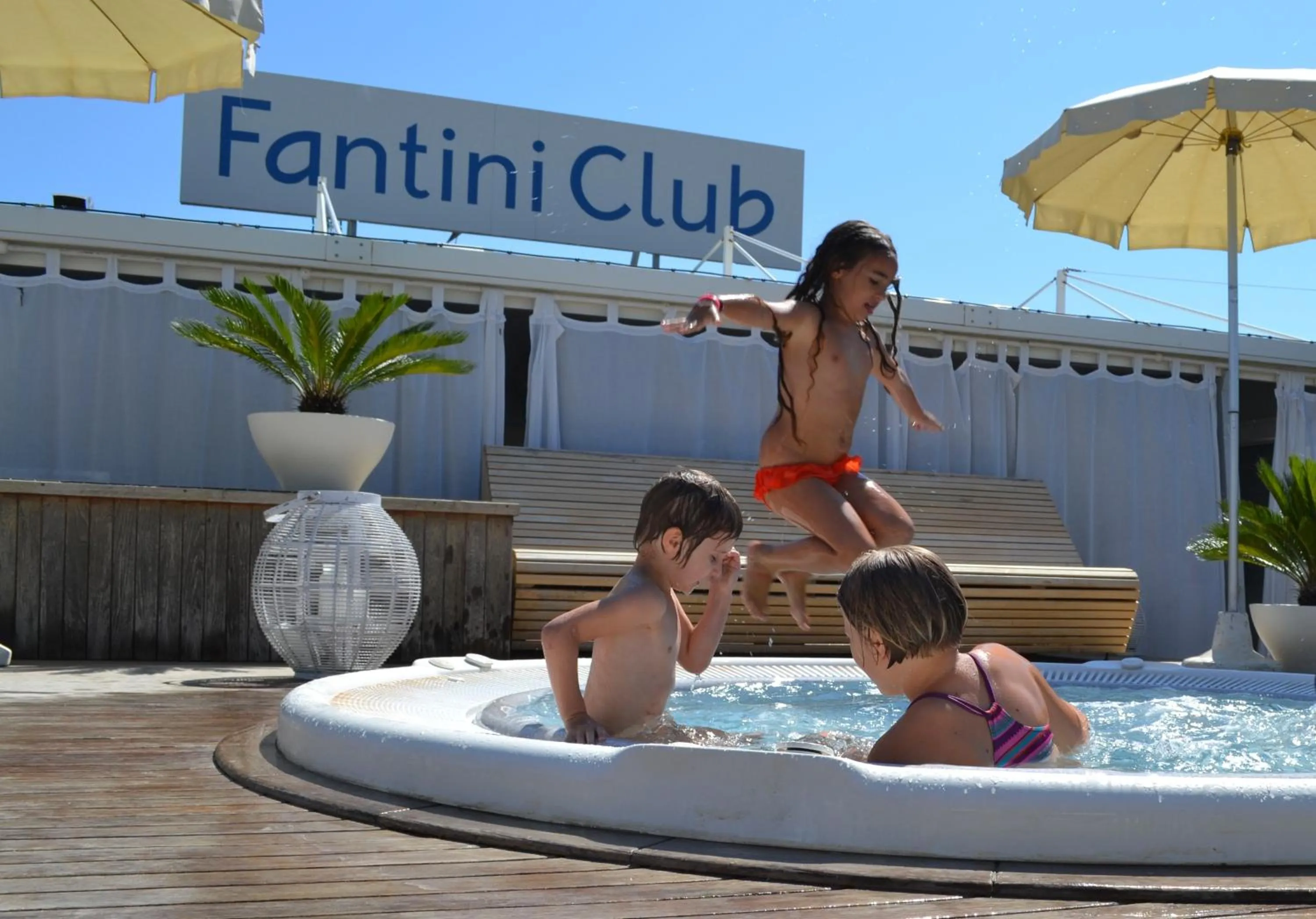 young children in Fantini Club Hotel