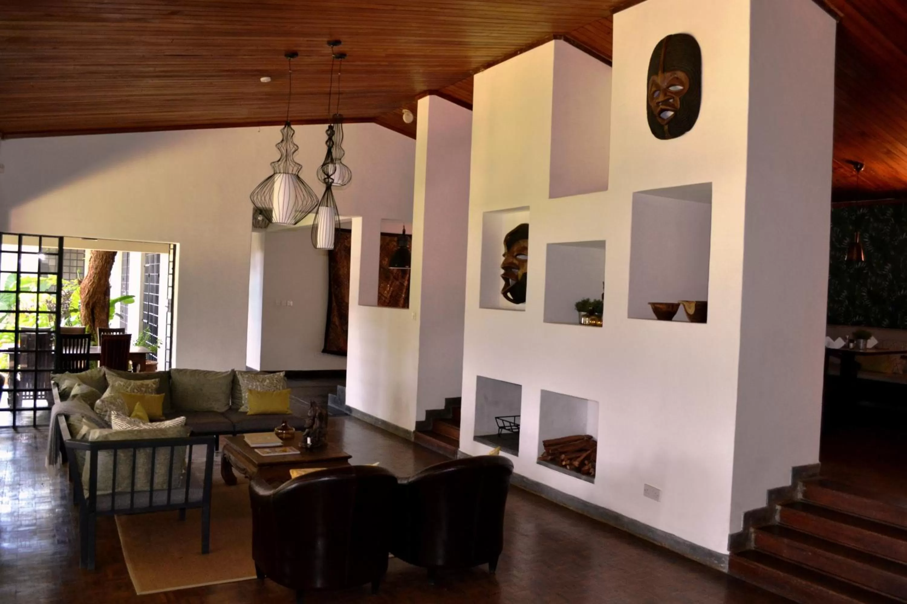 Living room in Mitengo House