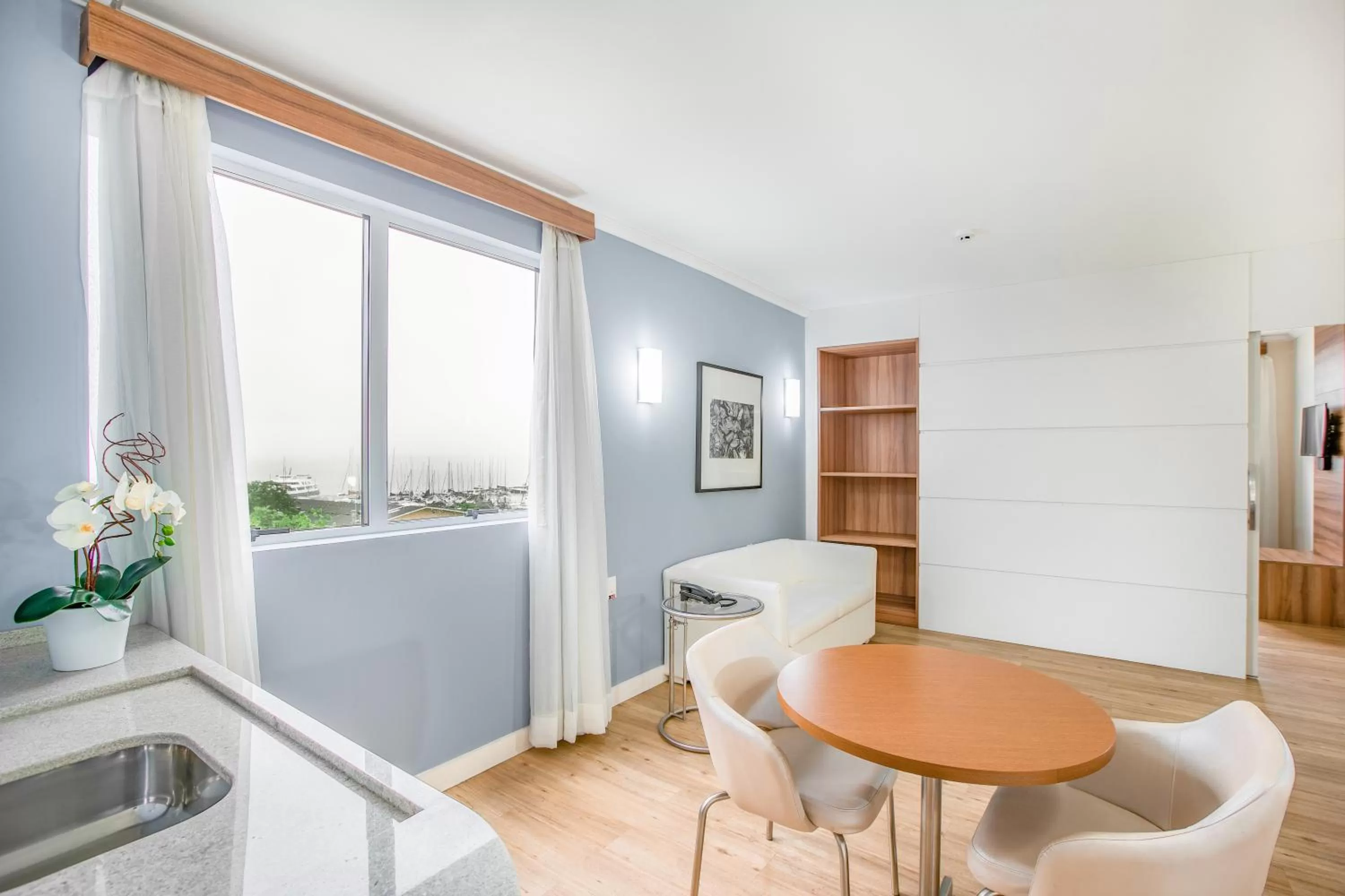 Living room in Iate Hotel Centro Florianópolis