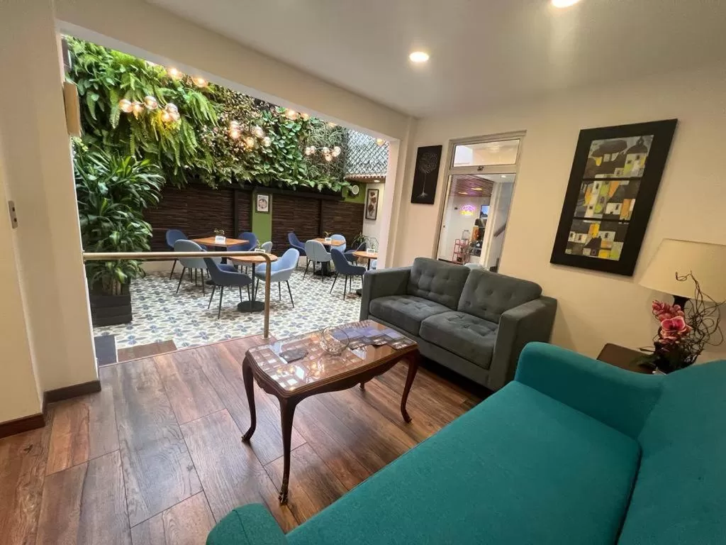 Living room in Hotel Boutique Quinta Camacho