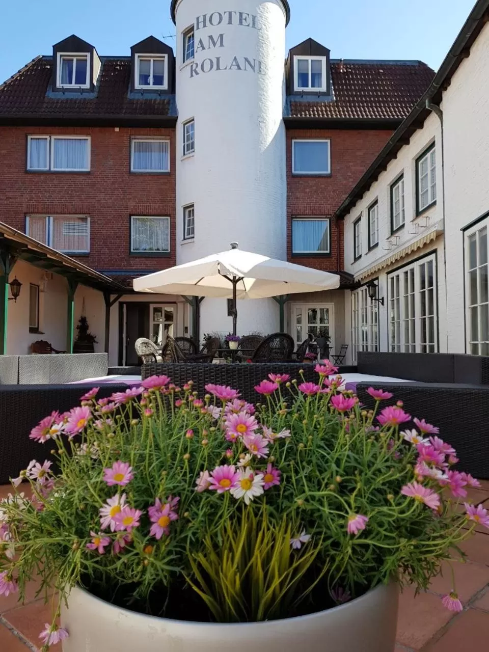 Property building in Hotel Freihof am Roland