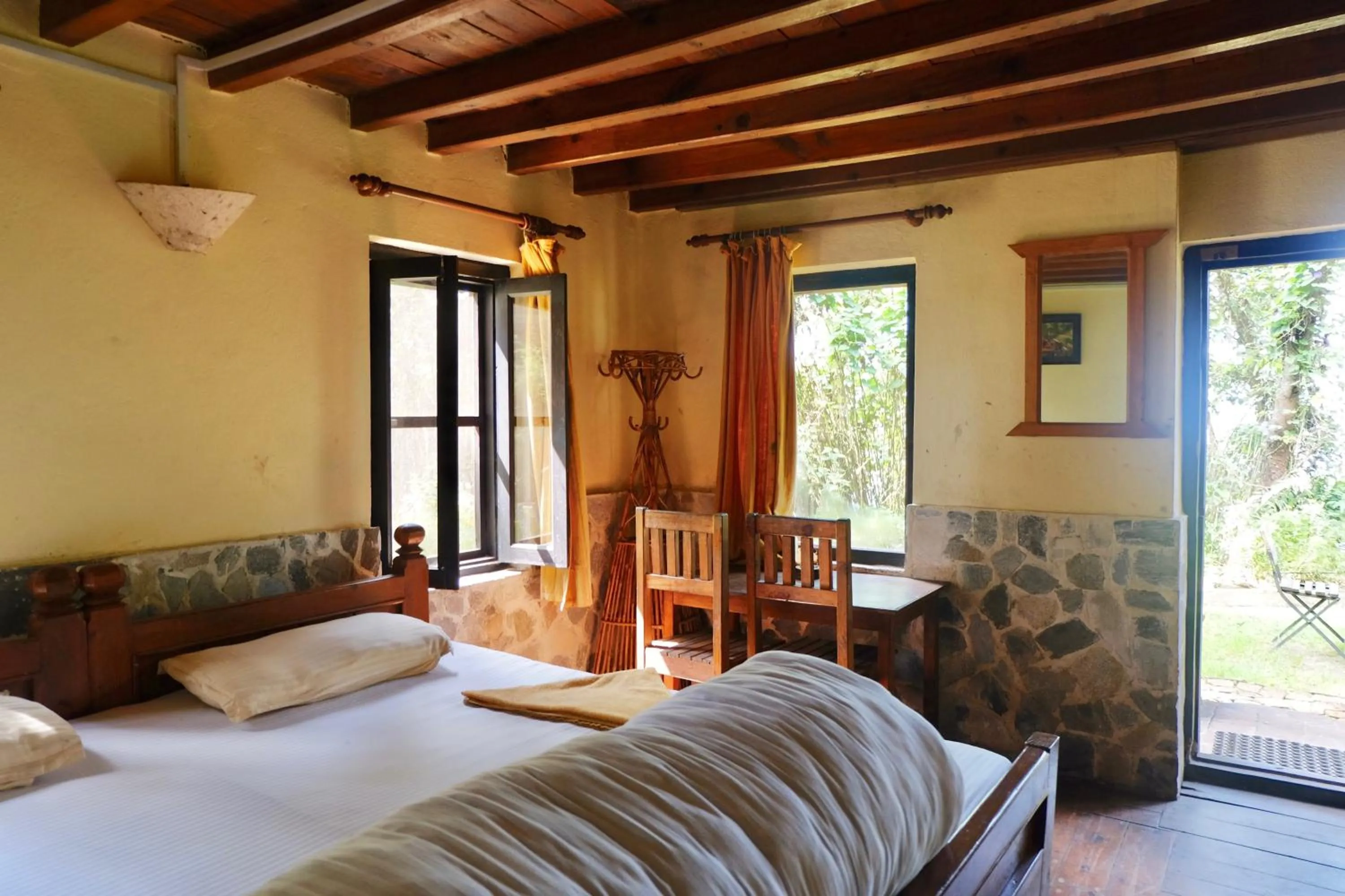 Bed in Hotel At The End Of The Universe