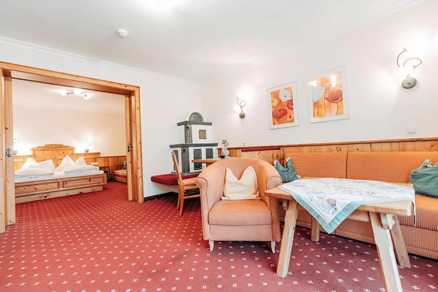 Bedroom, Bed in POST POST Hotel - Alpine Boutique Hotel & Spa