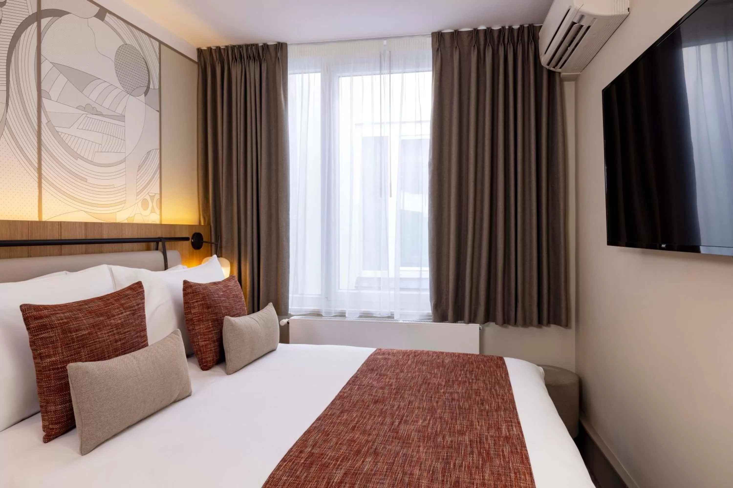 Bed in Hotel La Diligence