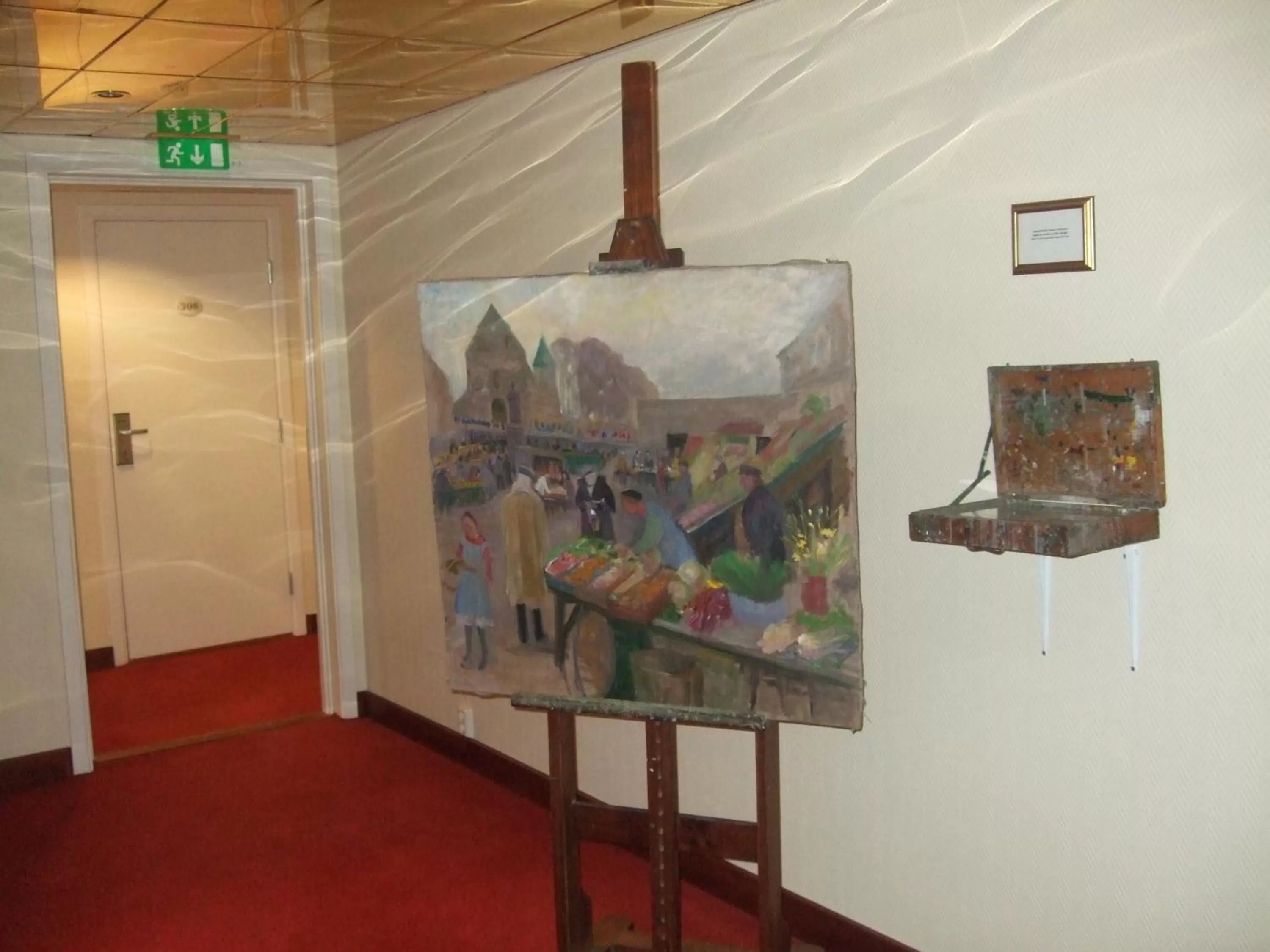 Decorative detail in Kløver Hotel