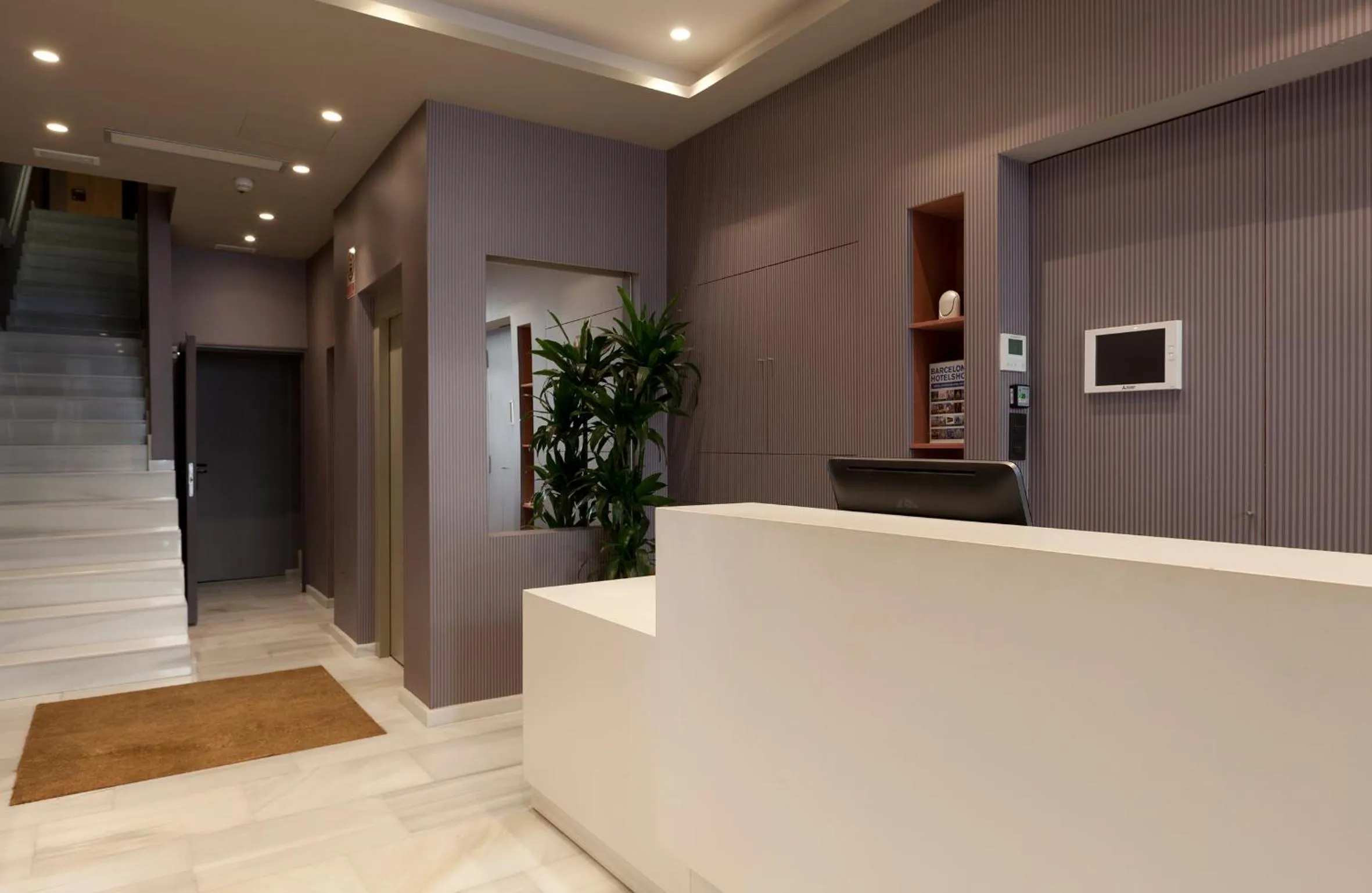 Lobby or reception in Hotel Àmbit Barcelona