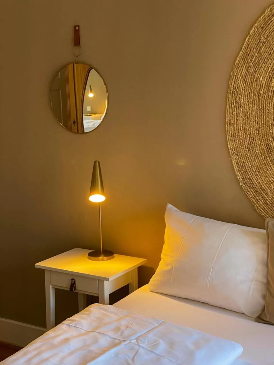 Bed in AUERSTEIN-Hotels auerstein & auerstein-mono