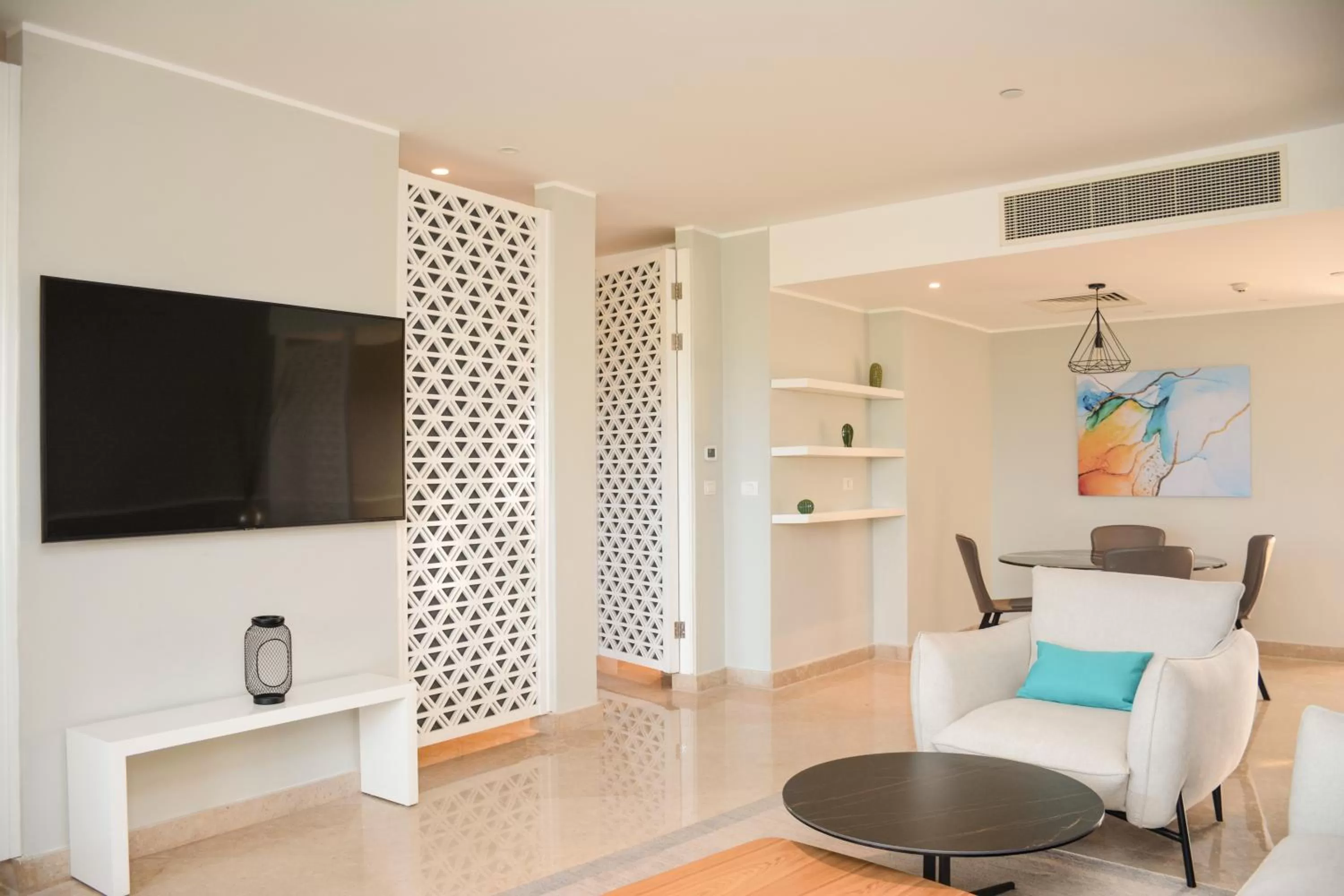 Living room in Steigenberger Aldau Beach Hotel