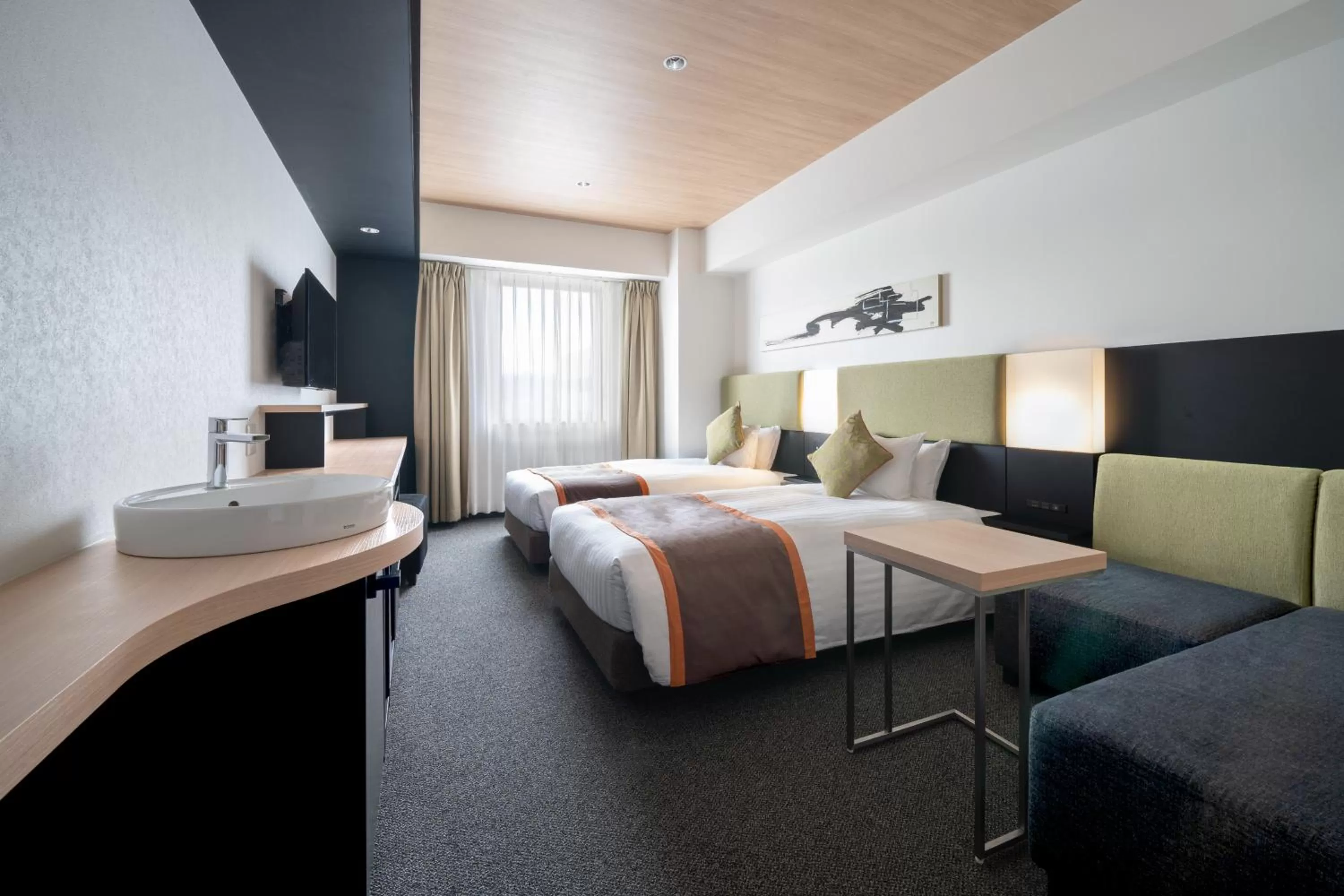 Bed in Hotel Vista Hiroshima