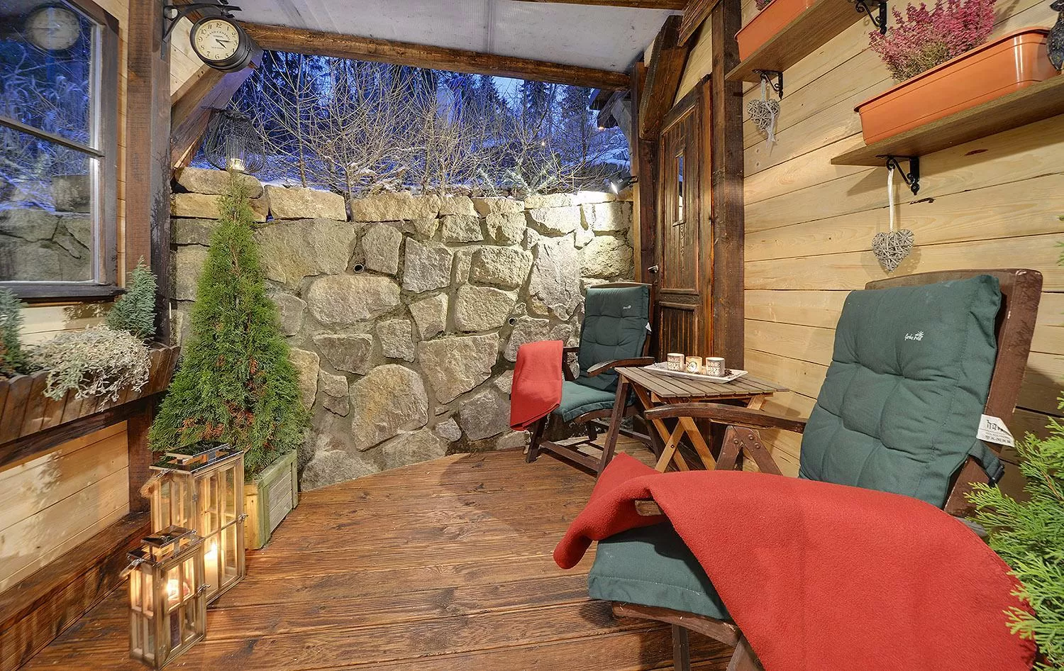 Balcony/Terrace in Safir przy samym WYCIĄGU