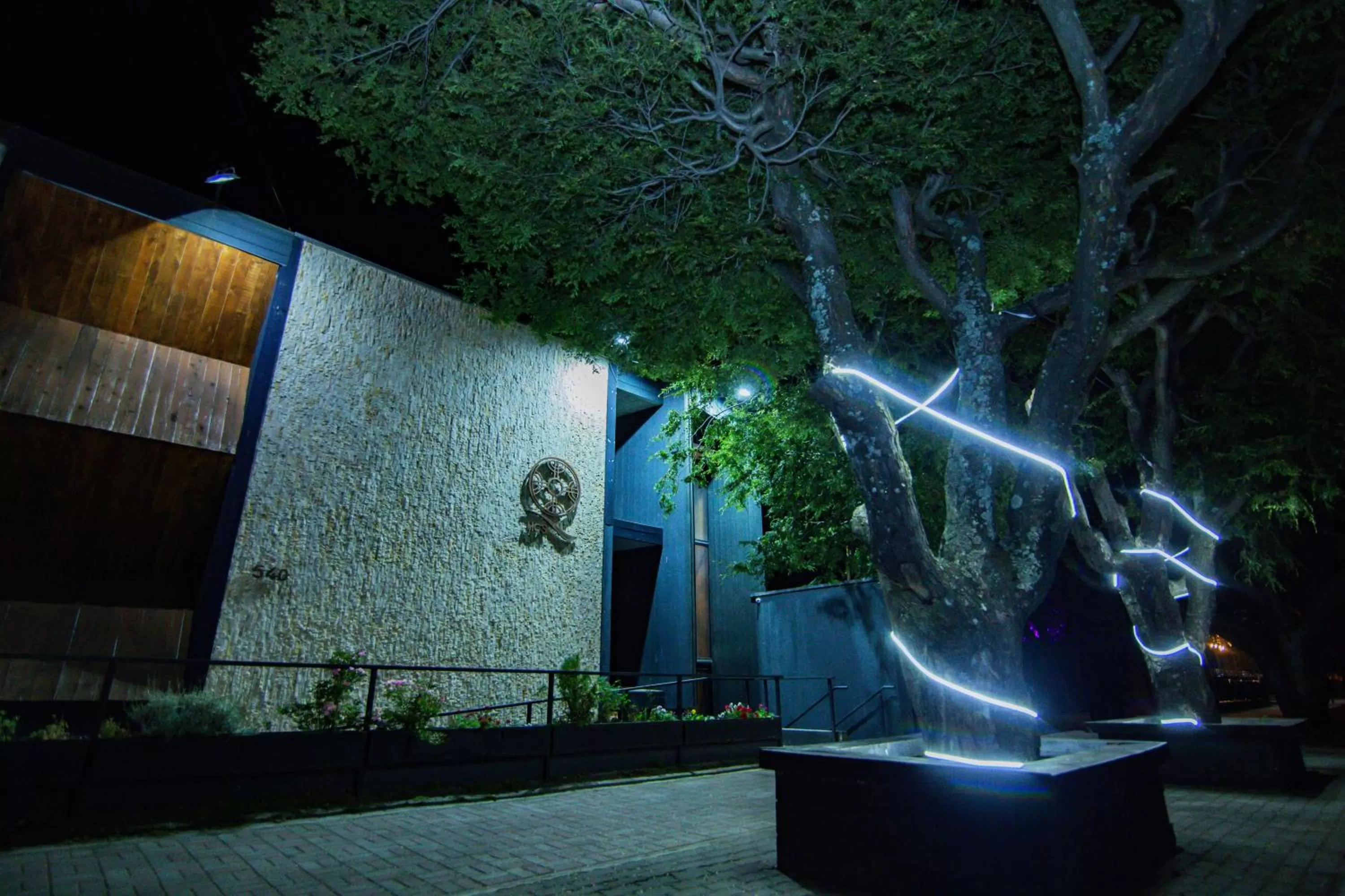 Facade/entrance in Hotel Cumbres del Sur