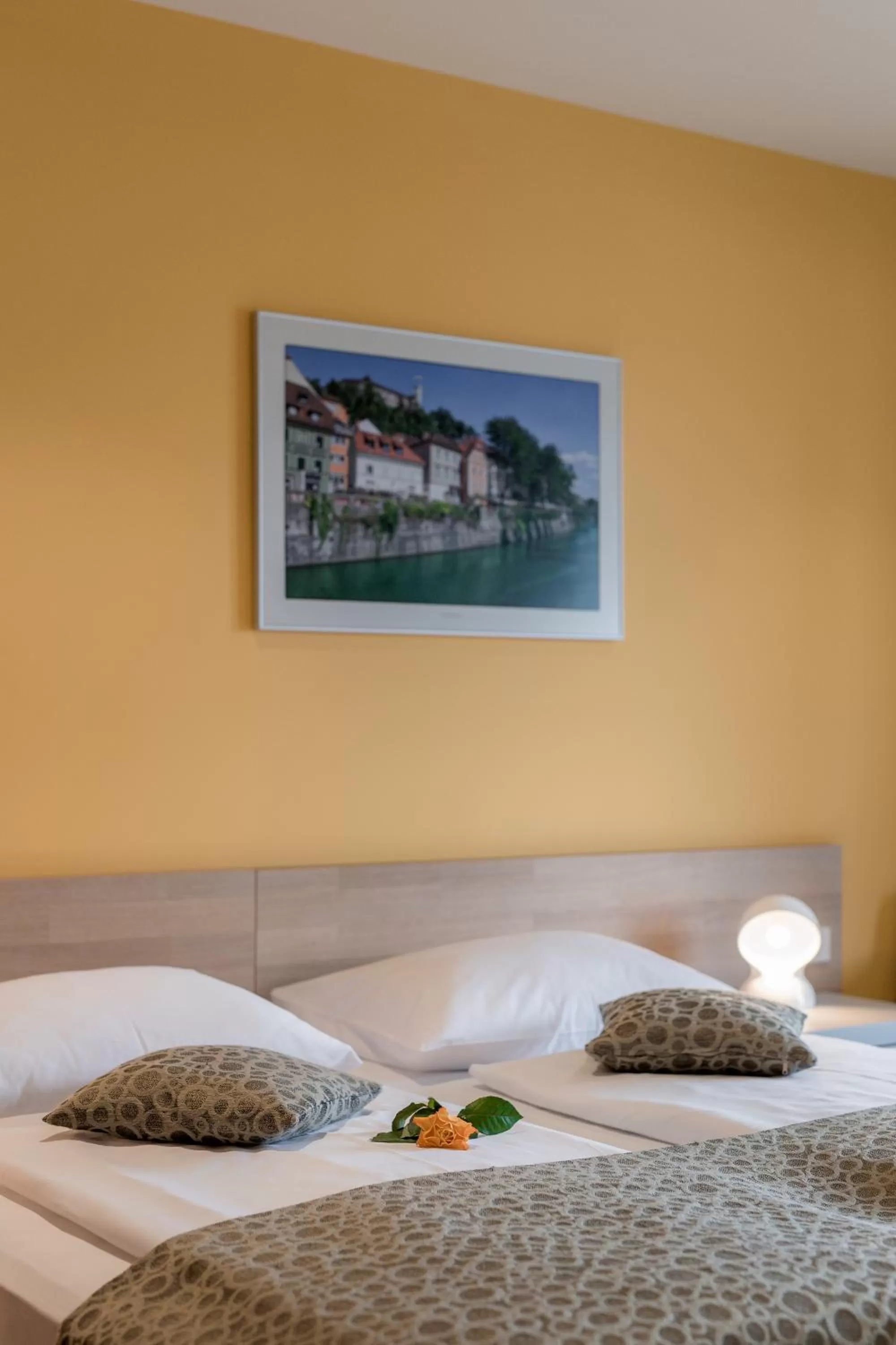 Bed in Hotel Florjančkov Hram