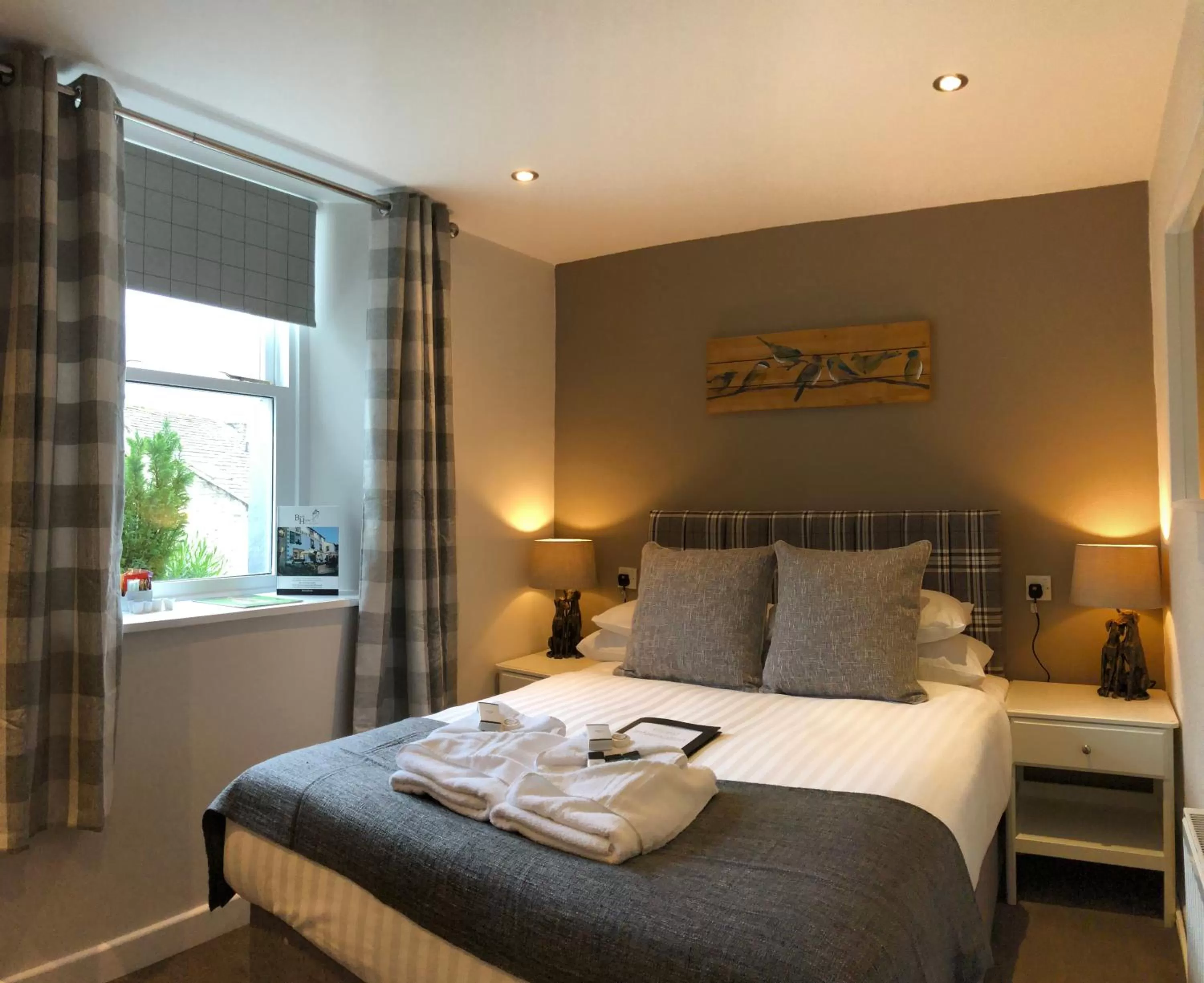 Bed in Black Horse Hotel