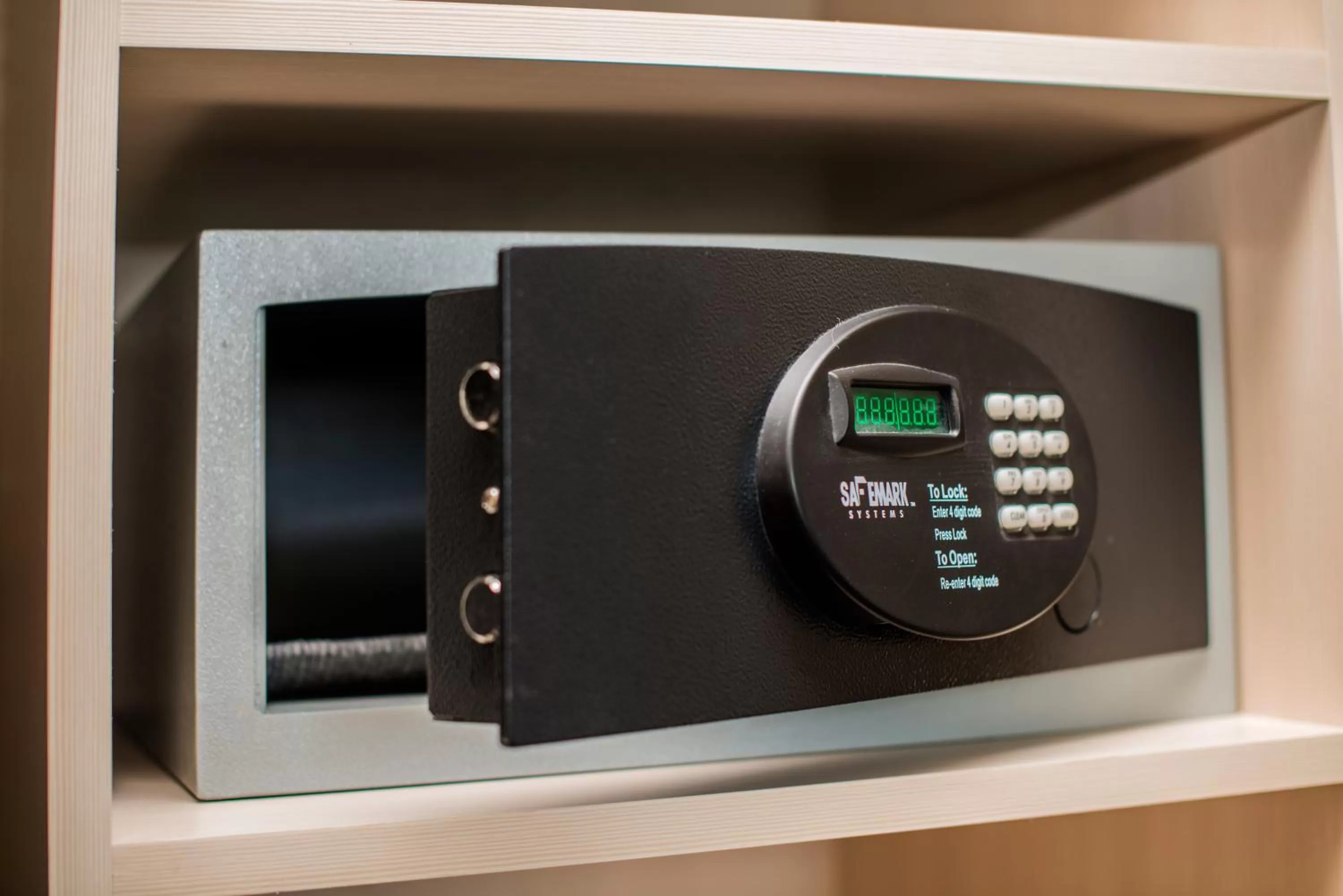 safe in Blue Horizon Hotel