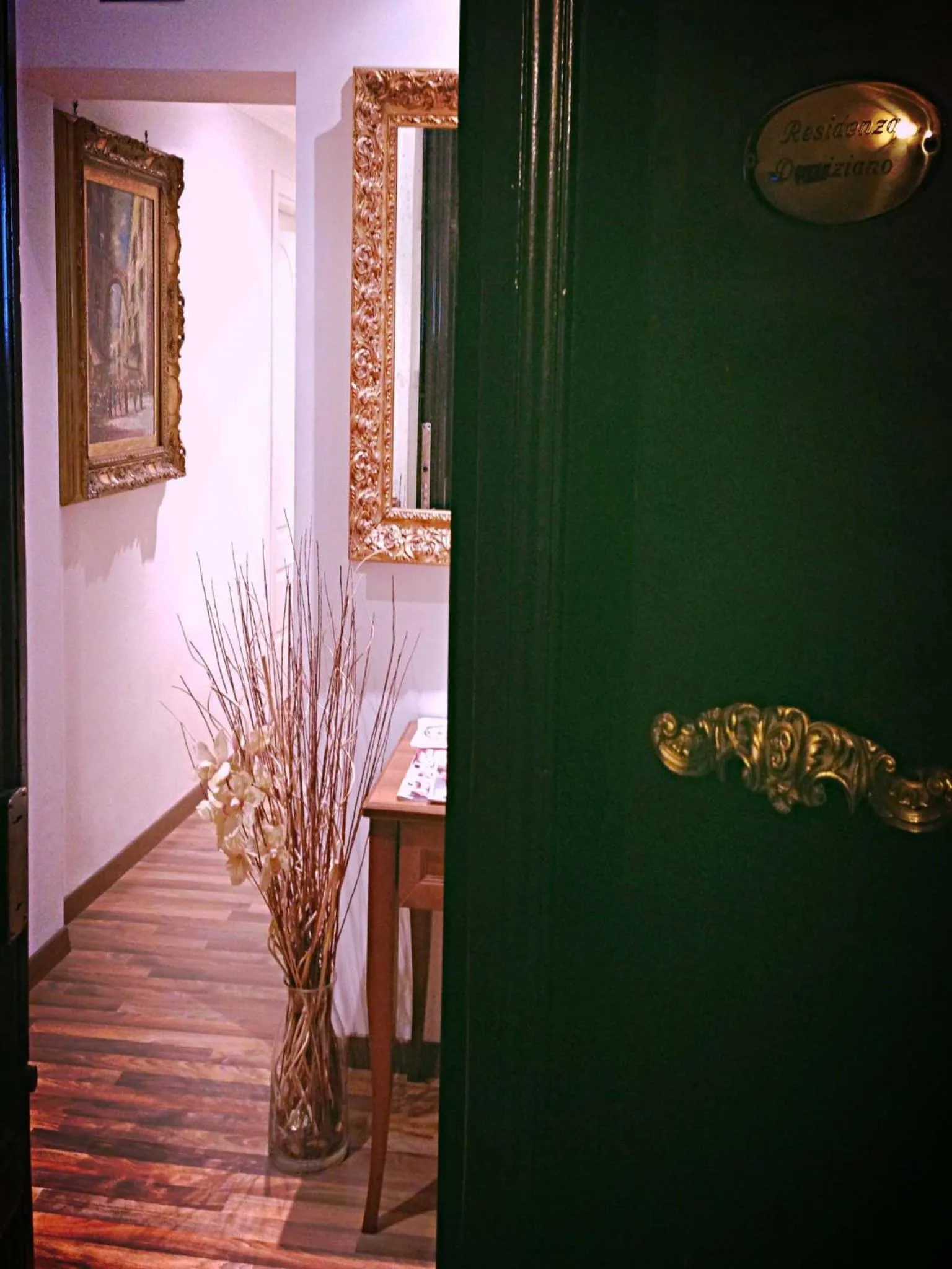 Decorative detail in Residenza Domiziano