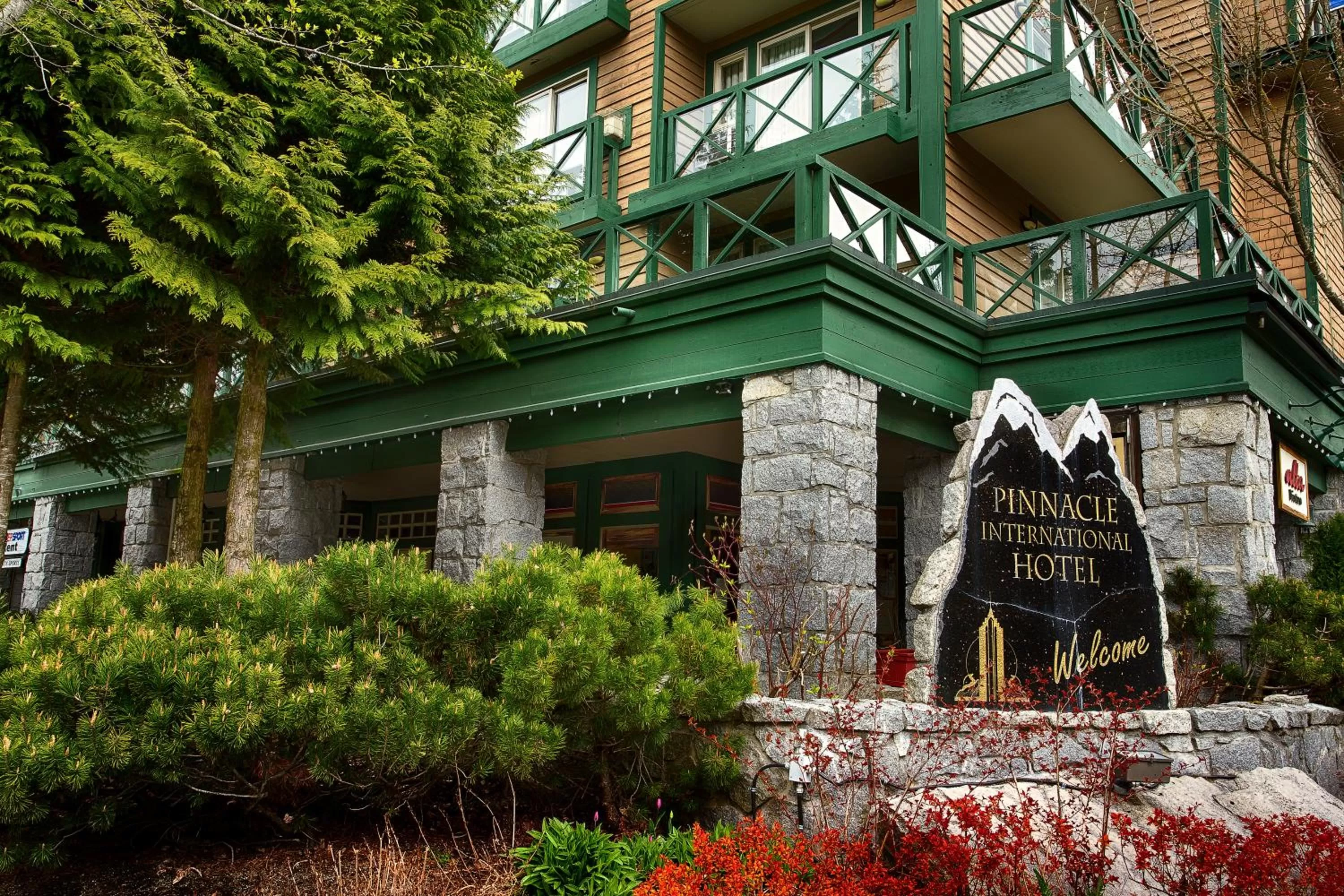 Property building in Pinnacle Hotel Whistler