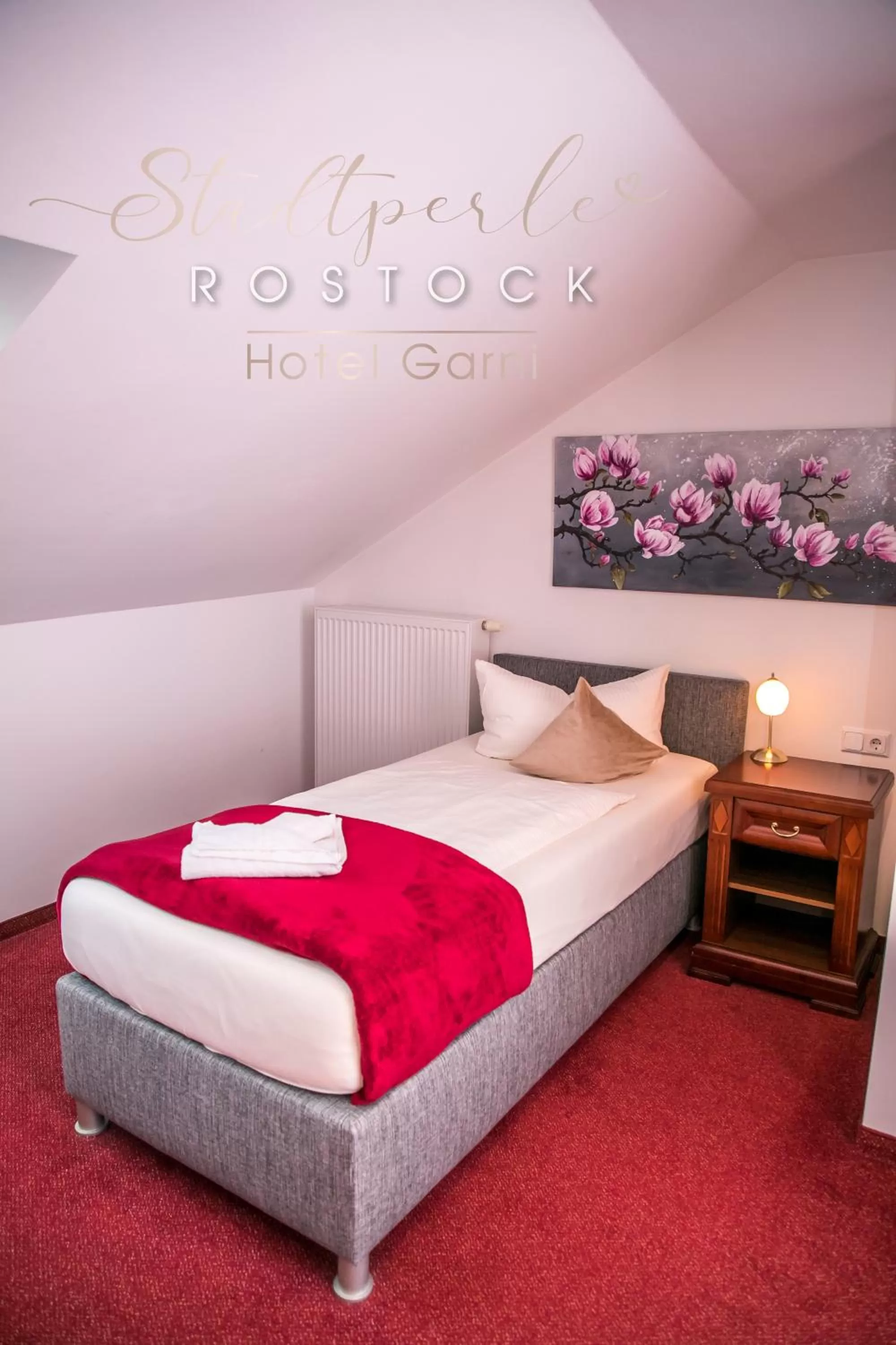 Photo of the whole room, Bed in Stadtperle Rostock