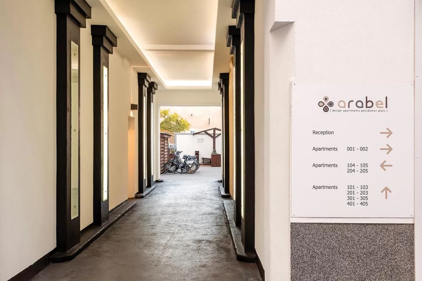 Facade/entrance in Arabel Design Apartments